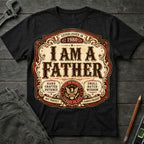 I am a Father Label T-Shirt