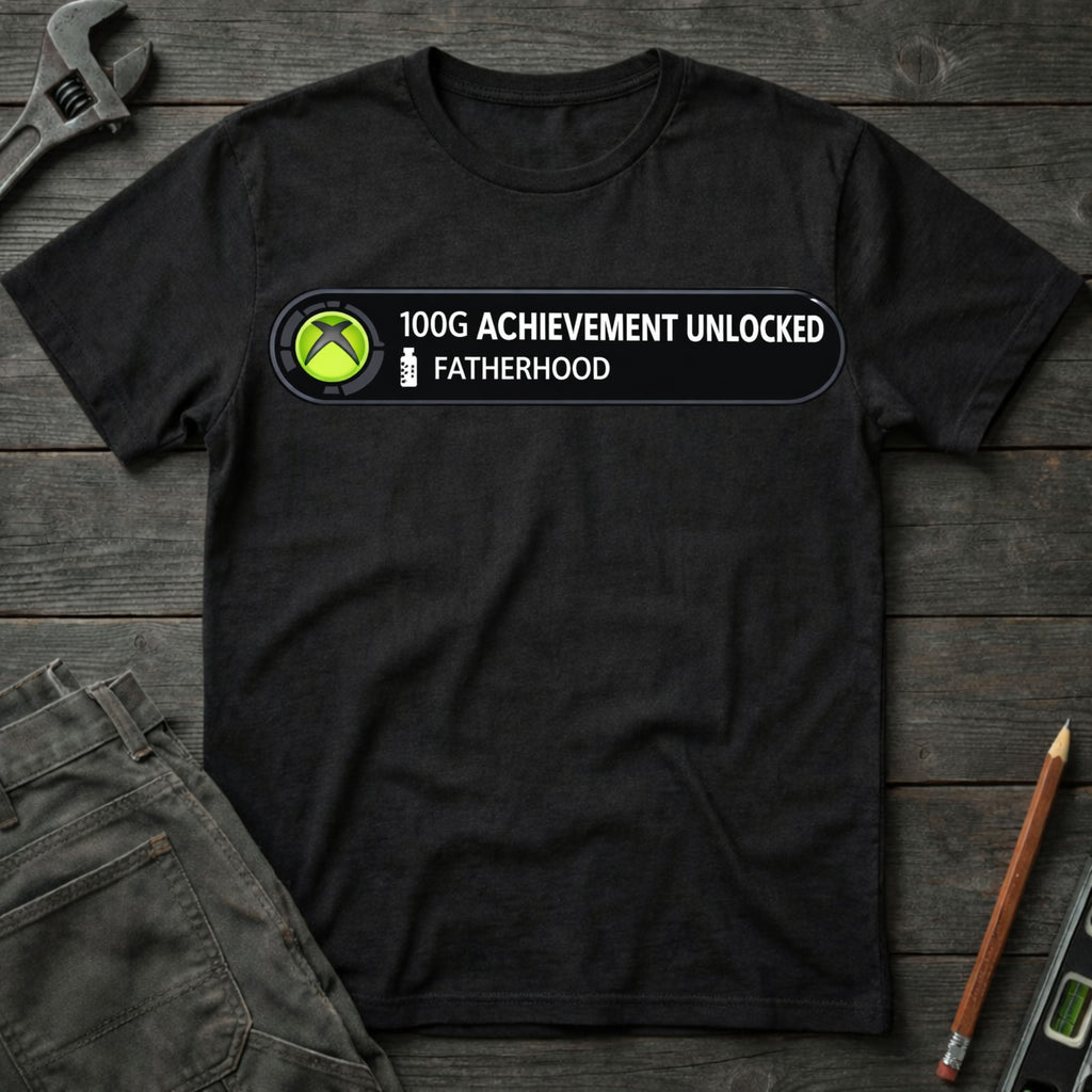 Achievement Unlocked: Fatherhood T-Shirt