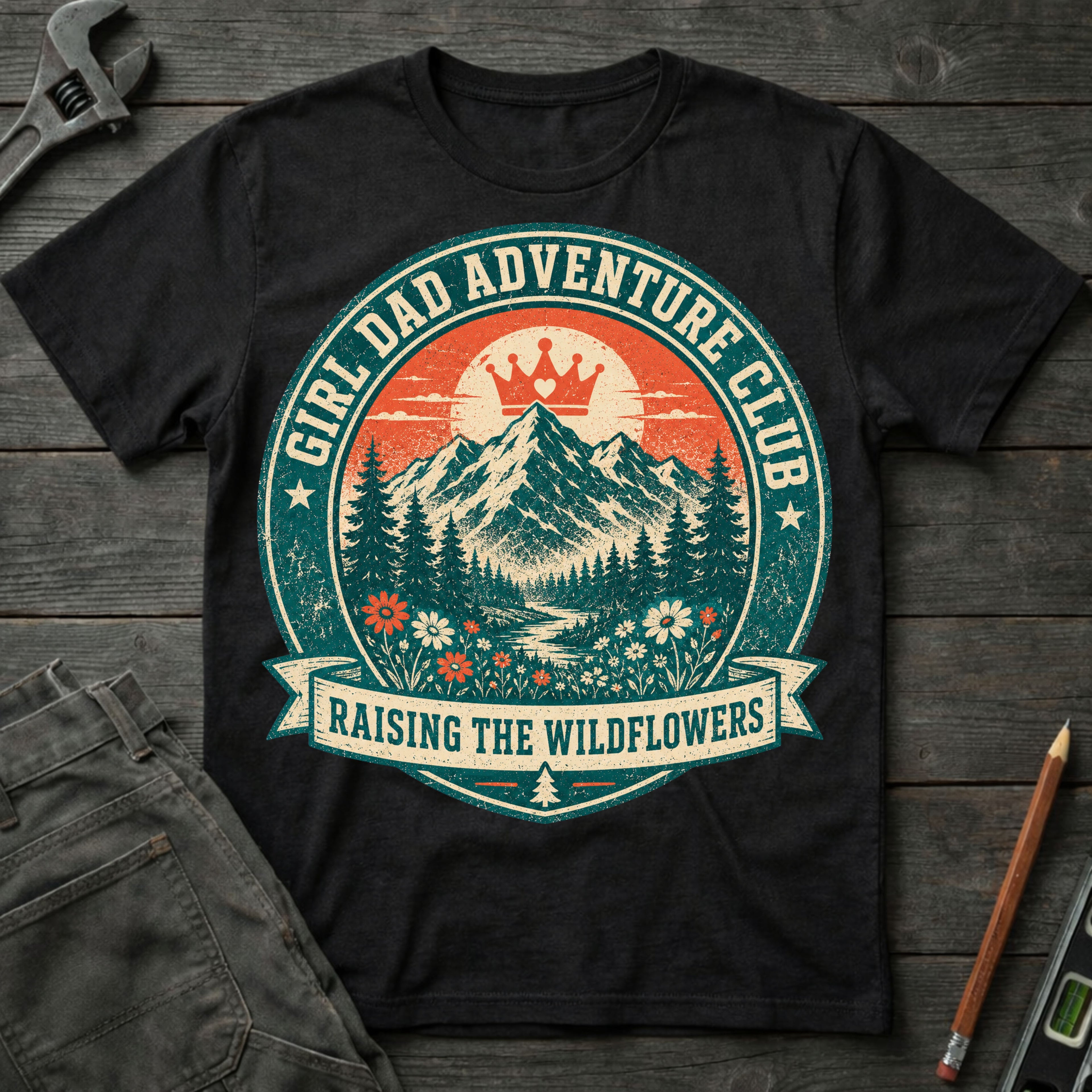 Girl Dad Adventure Co. T-Shirt