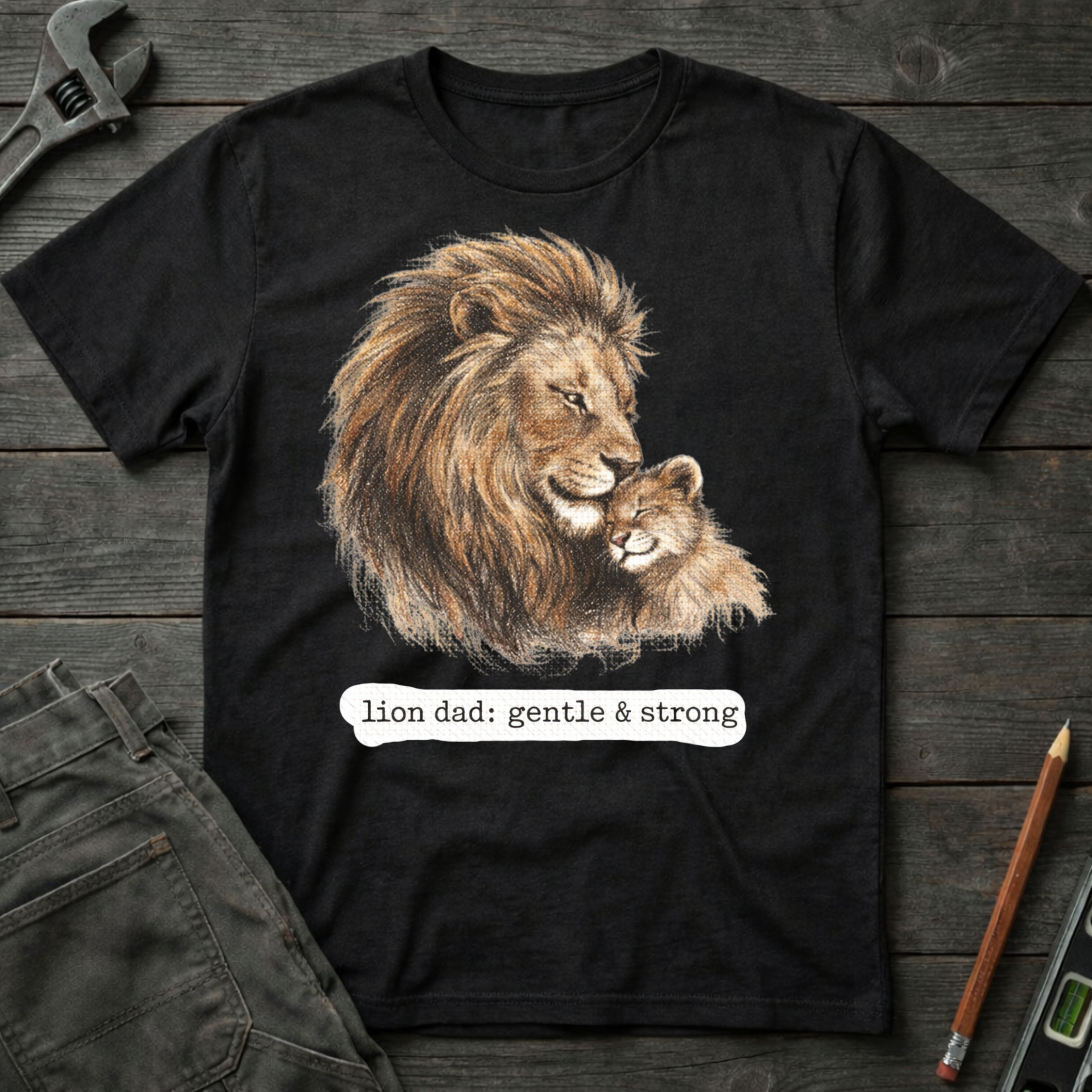 Lion Dad T-Shirt