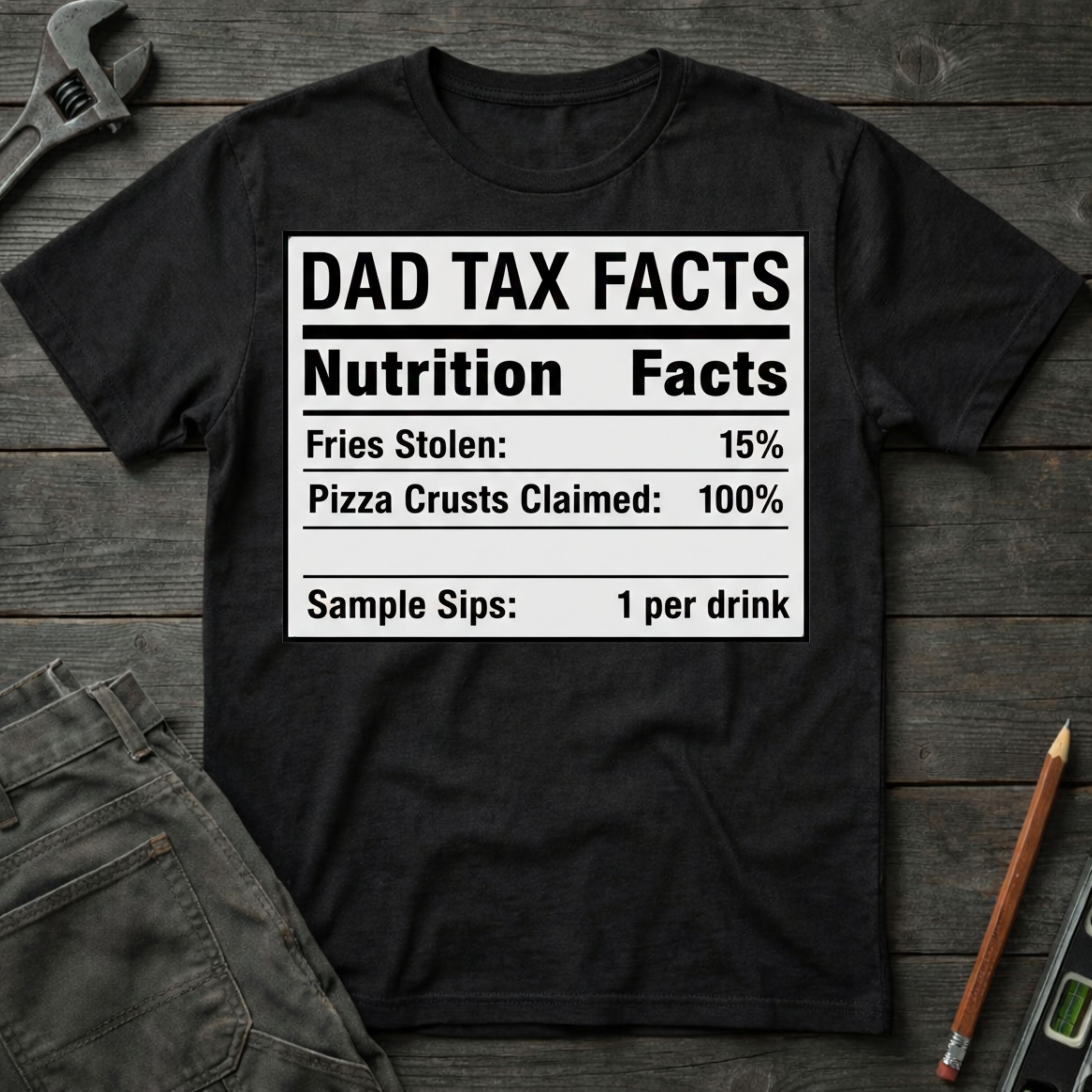 Dad Tax Facts T-Shirt