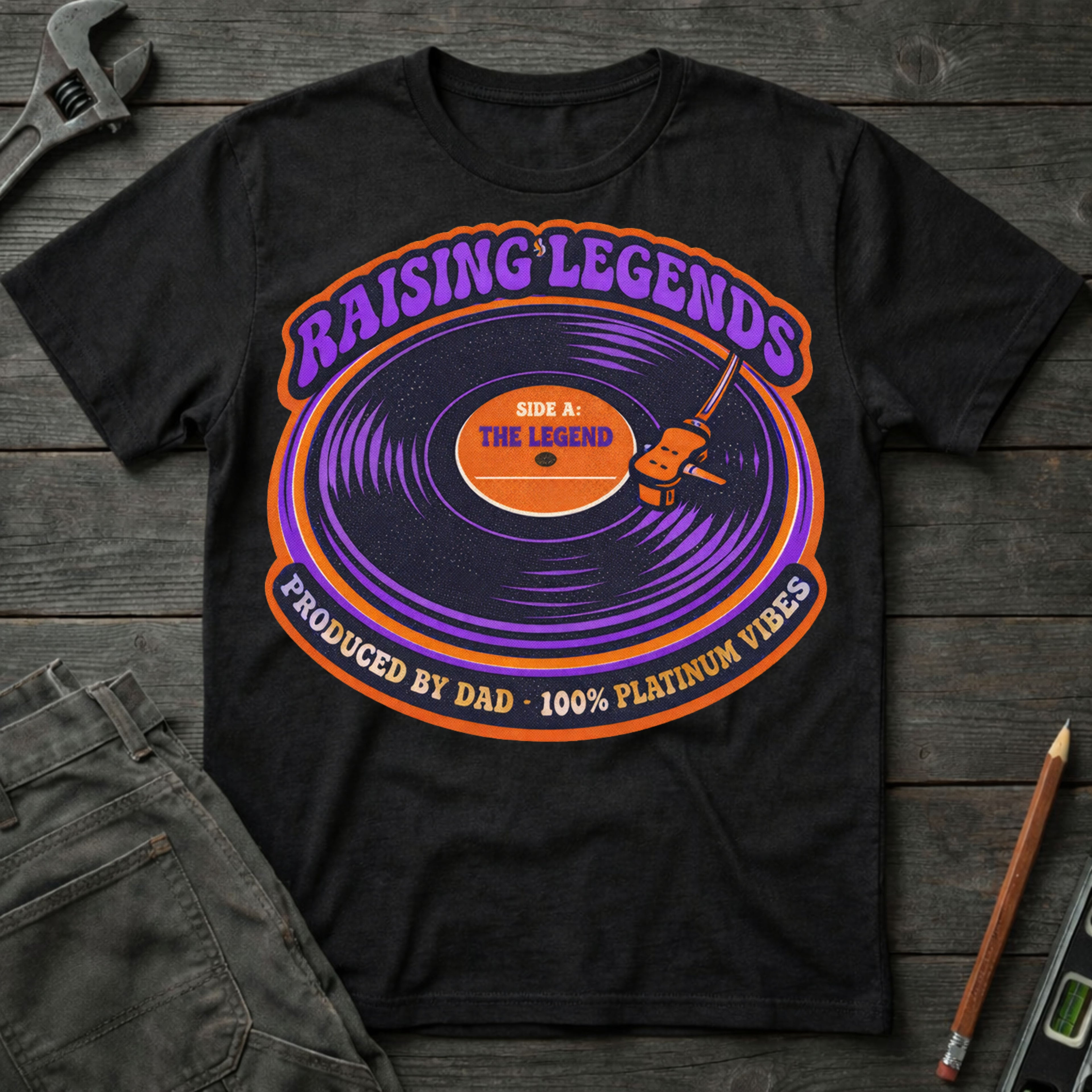 Raising Legends Vinyl T-Shirt