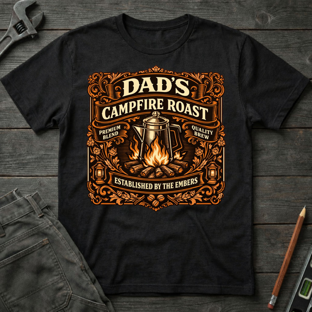 Dad's Campfire Roast T-Shirt