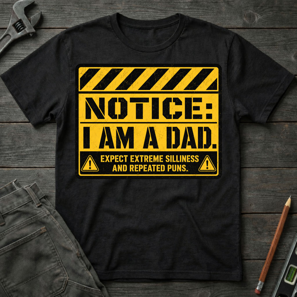 Notice I am a Dad T-Shirt
