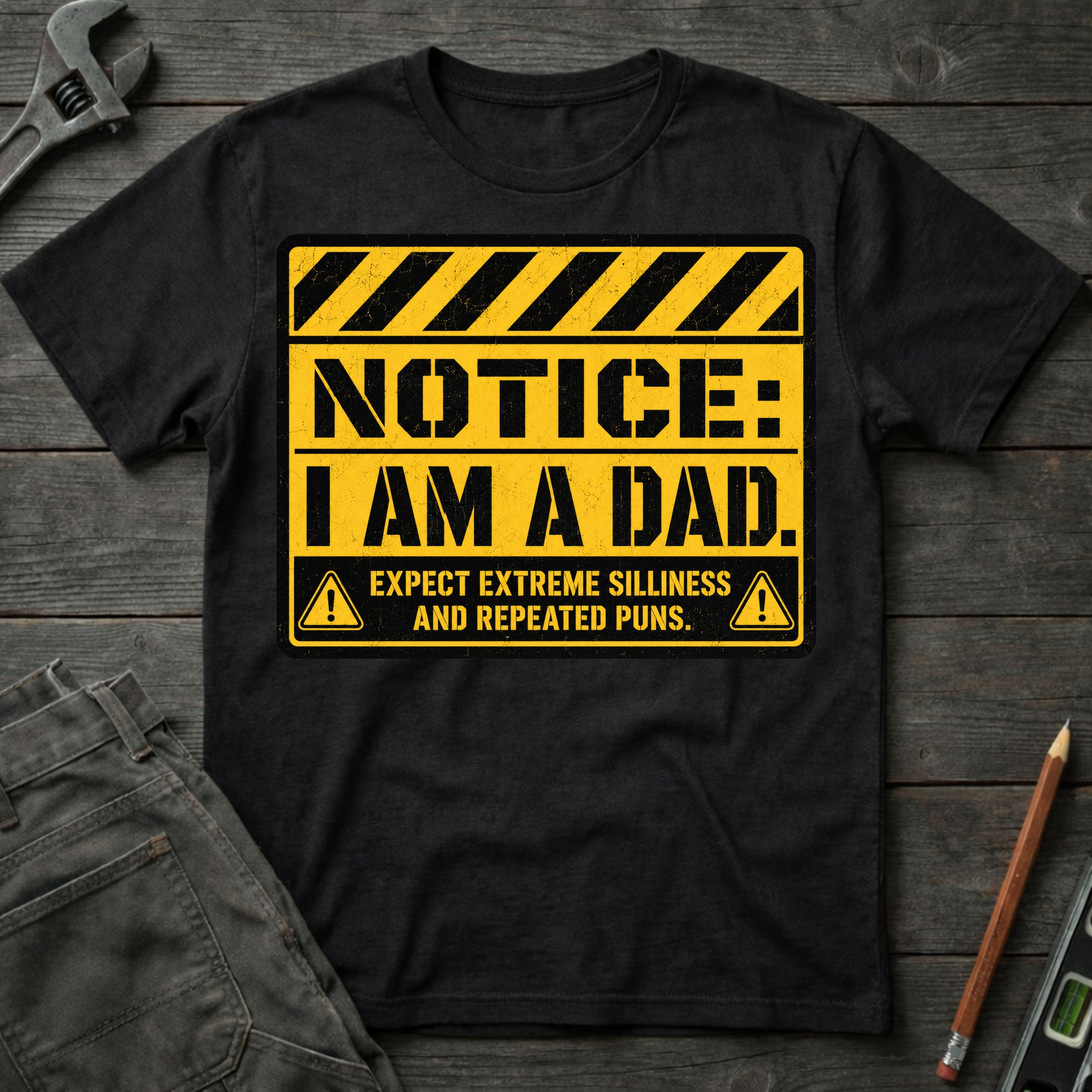 Notice I am a Dad T-Shirt