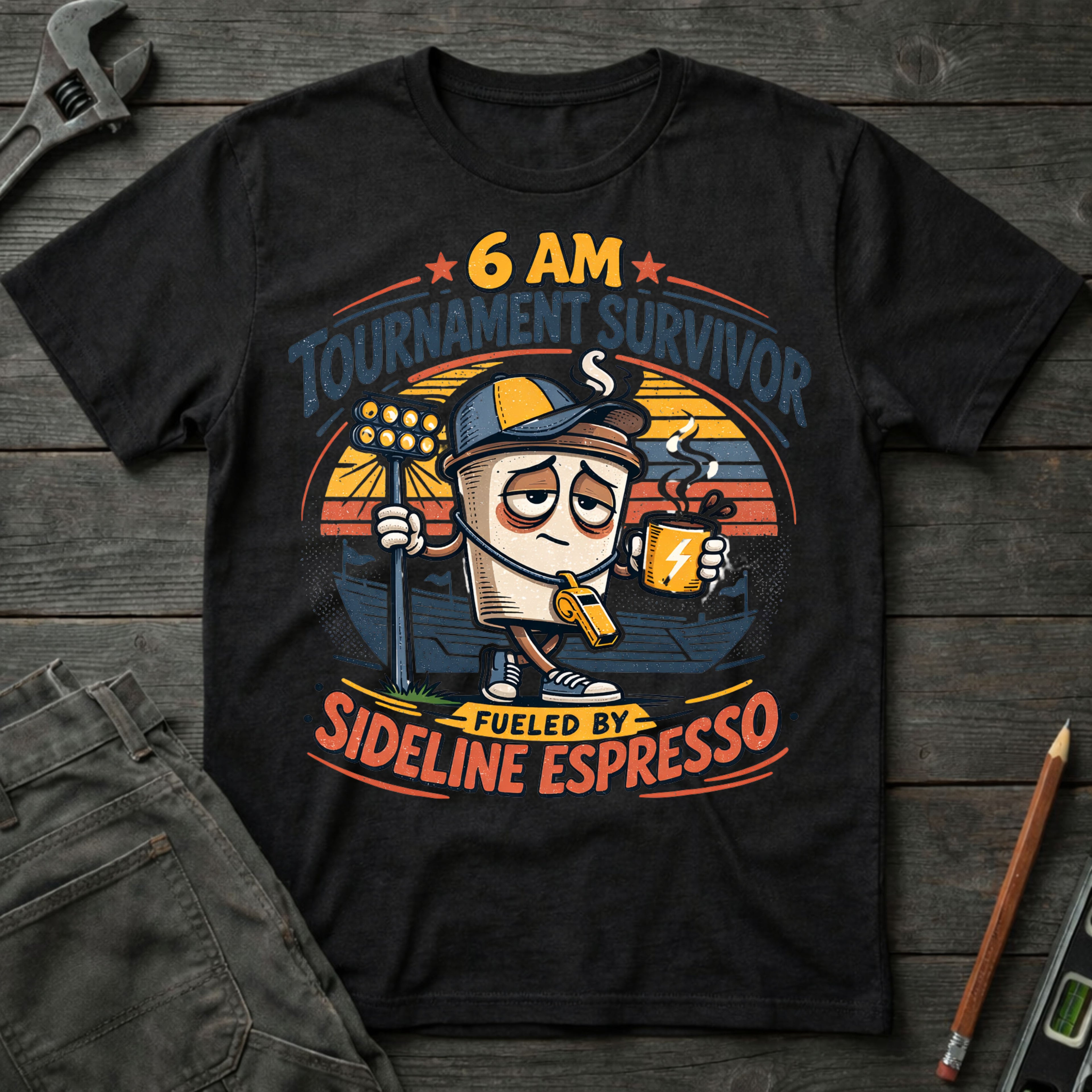 6 AM Tournament Survivior T-Shirt