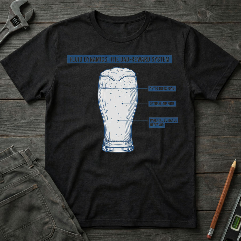 Fluid Dynamics: Dad Edition T-Shirt