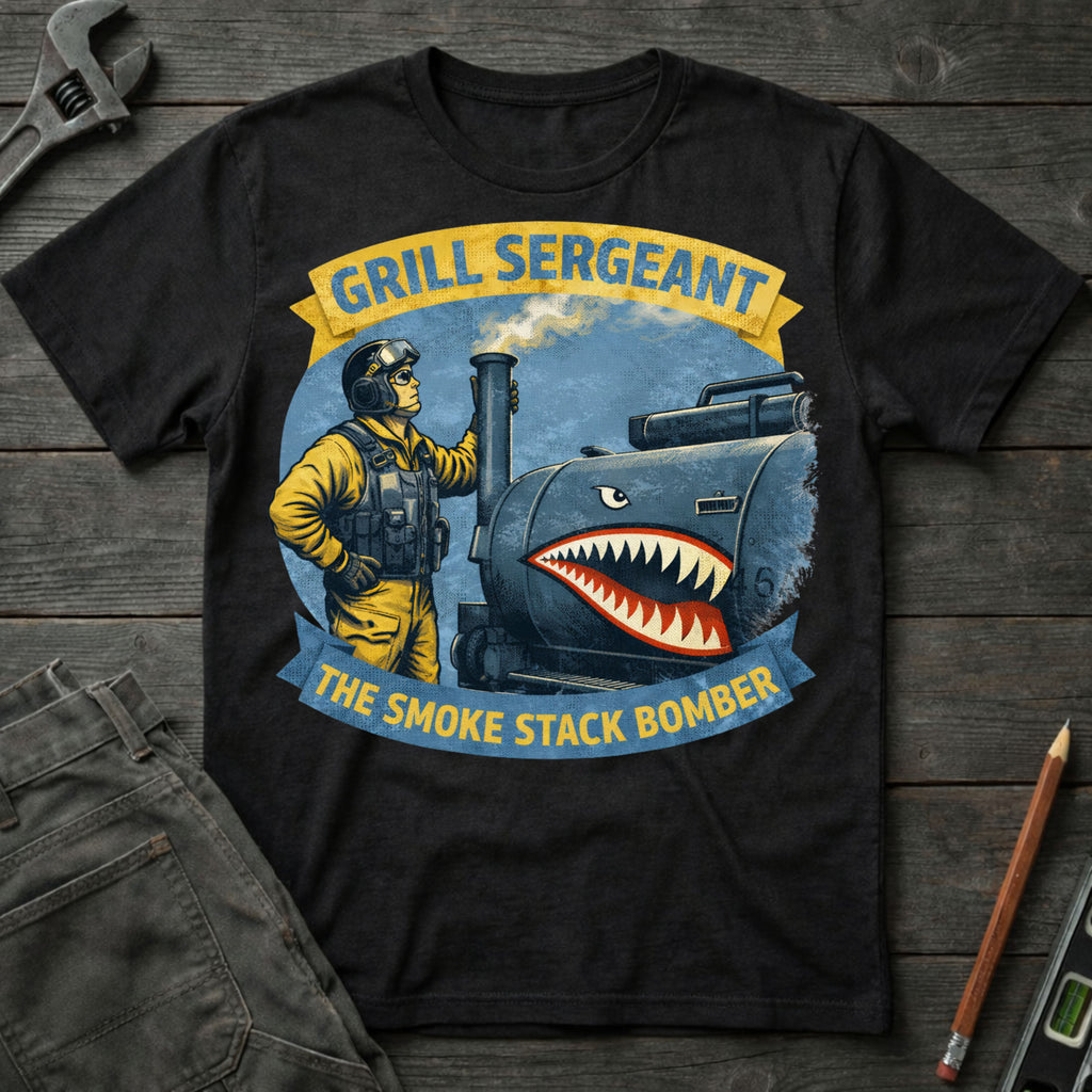 The Smoke Stack Bomber T-Shirt