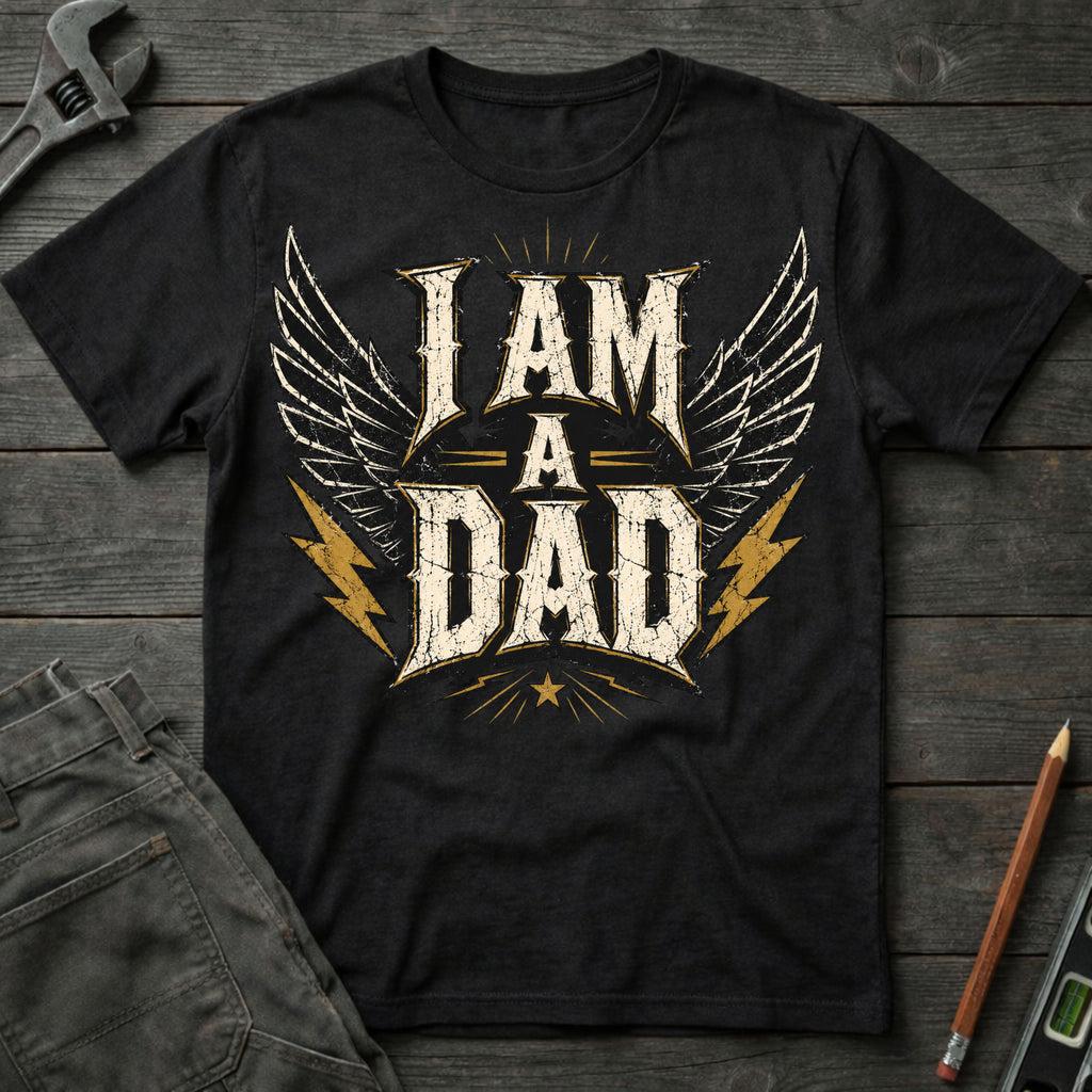 I am a Dad Rock T-Shirt