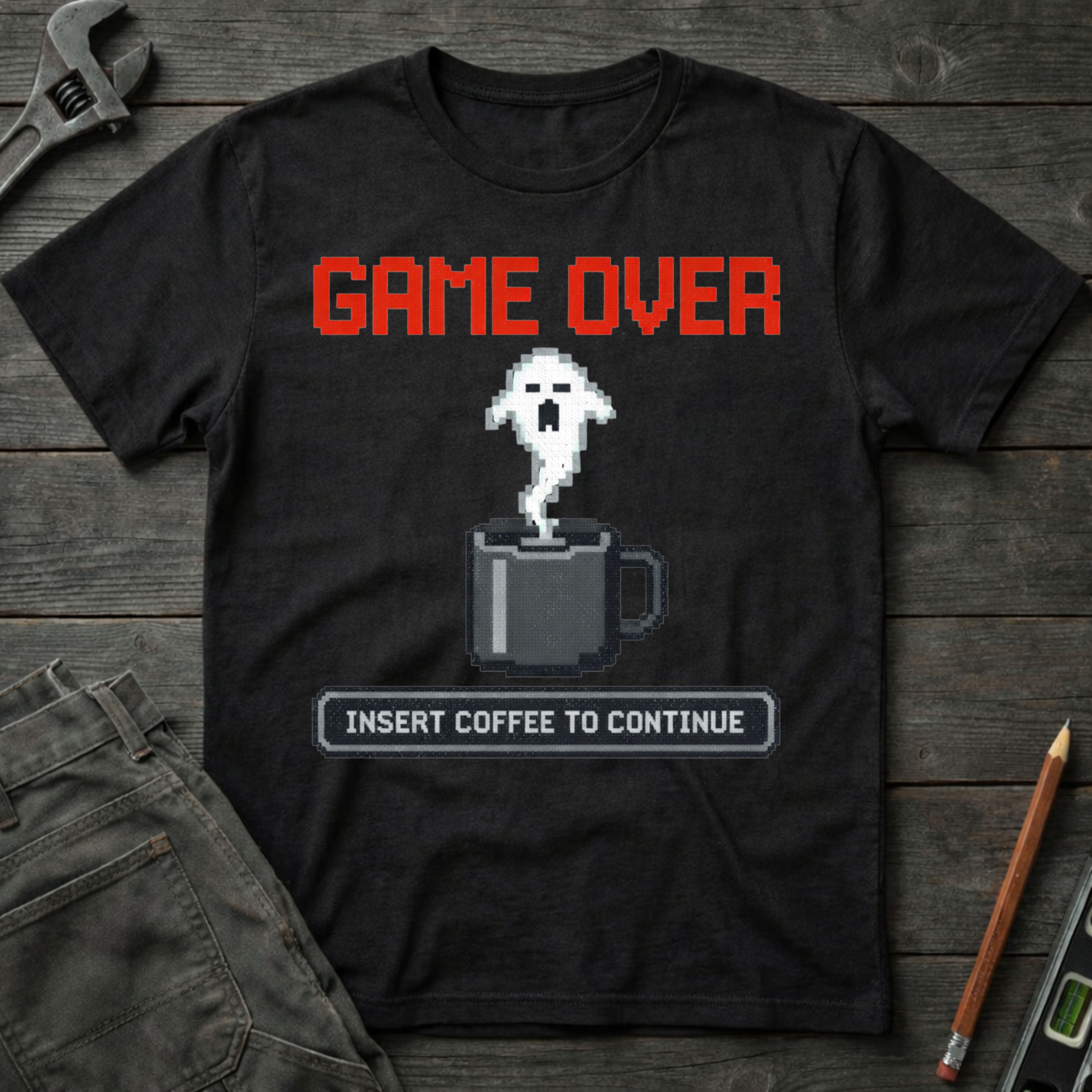 Insert Coffee to Continue T-Shirt