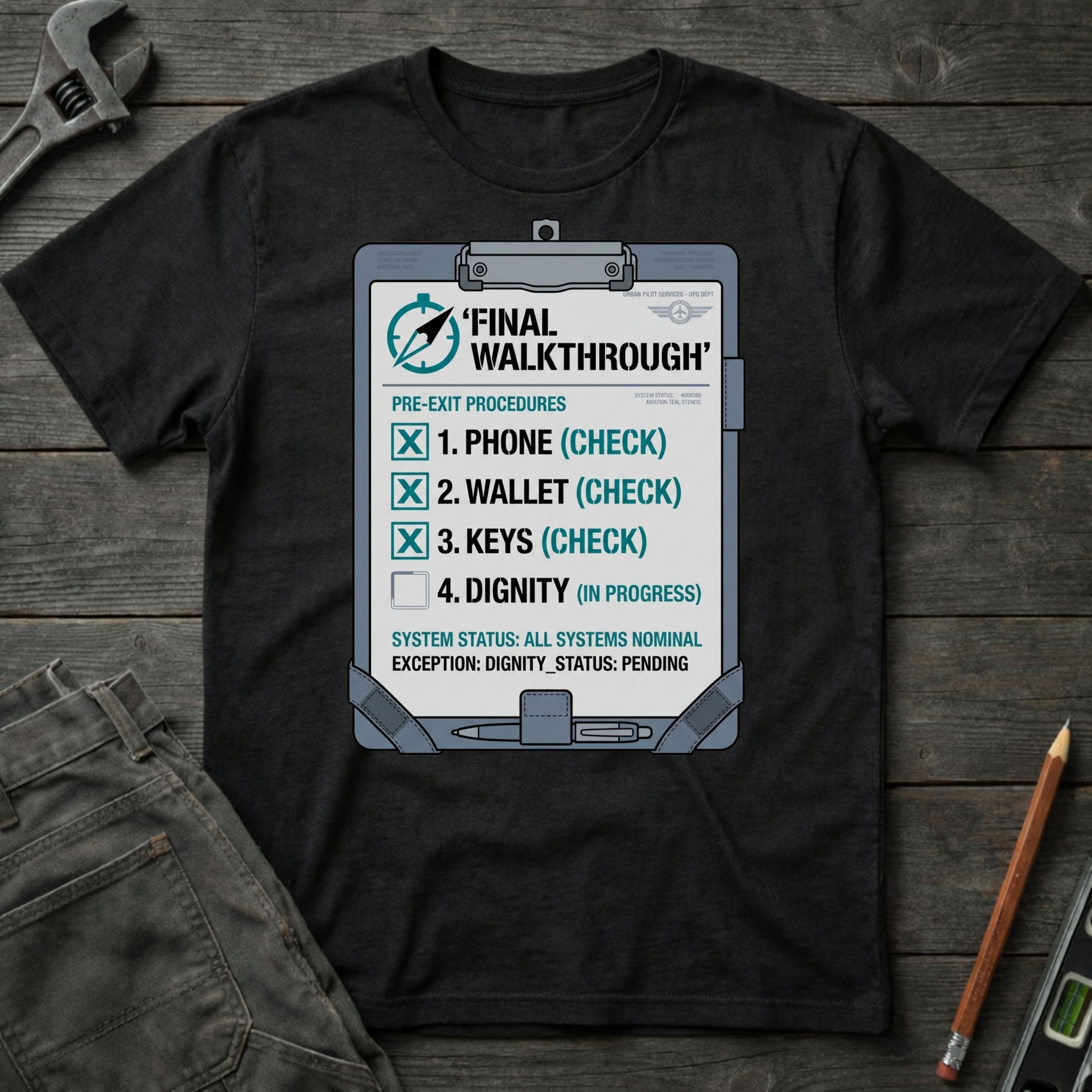 Pre-Exit Procedure T-Shirt