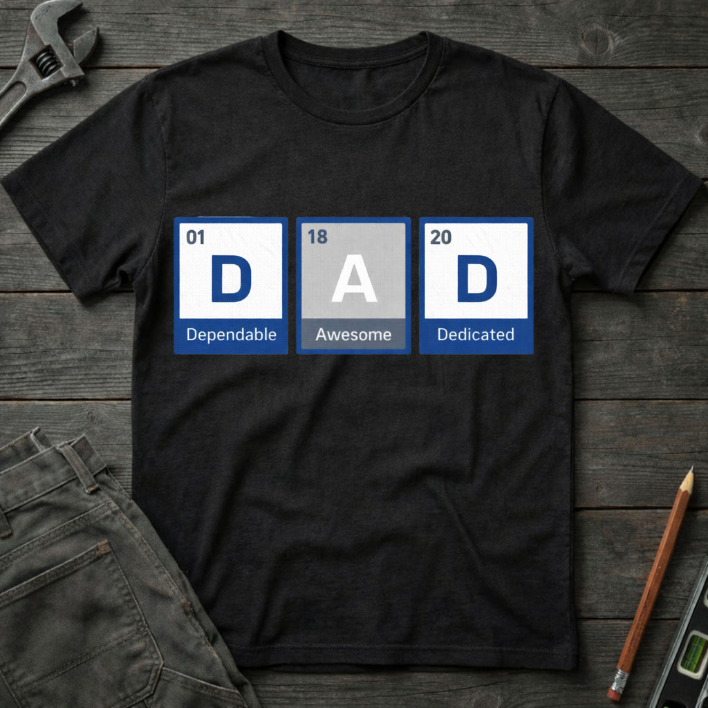 Elements of a Dad T-Shirt