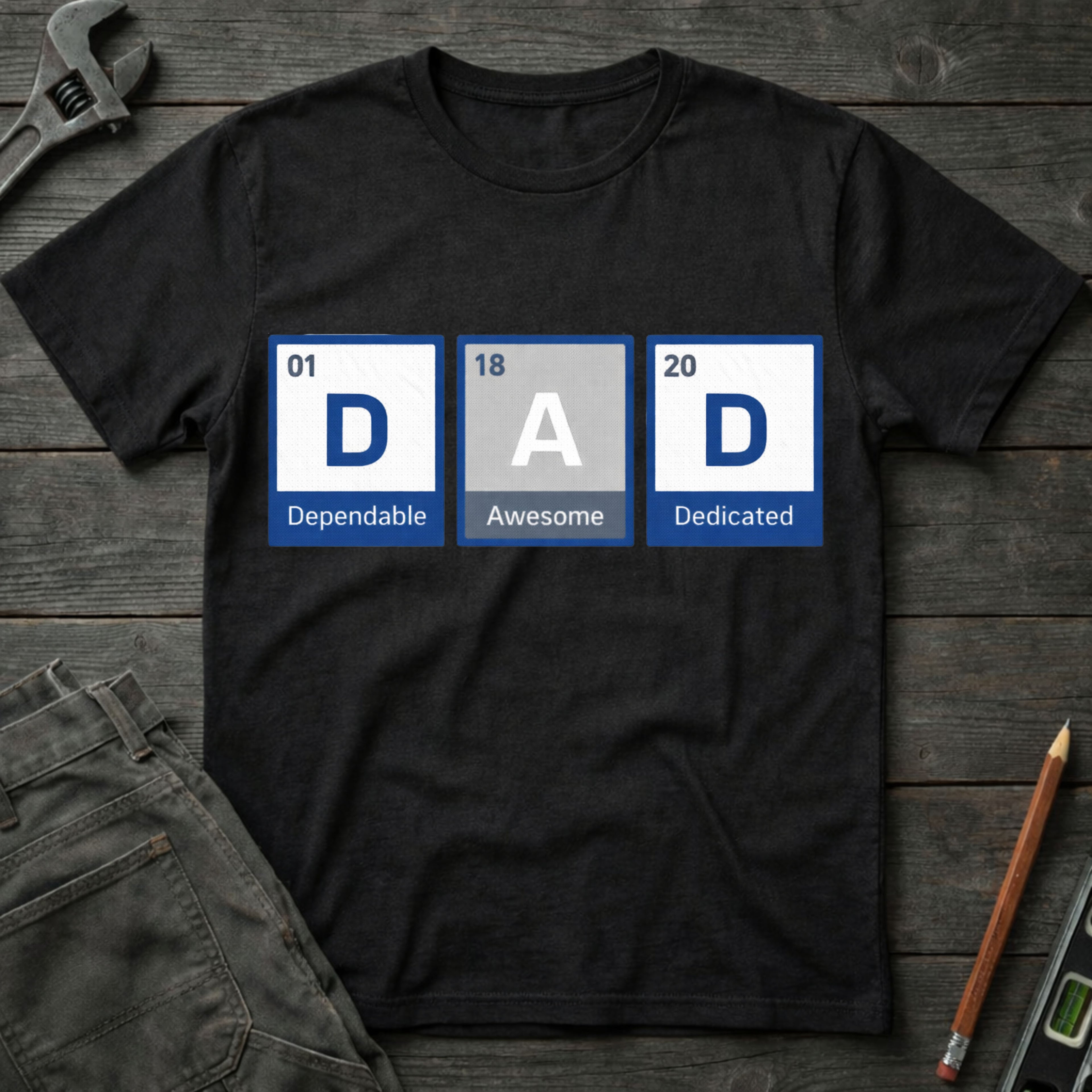 Elements of a Dad T-Shirt