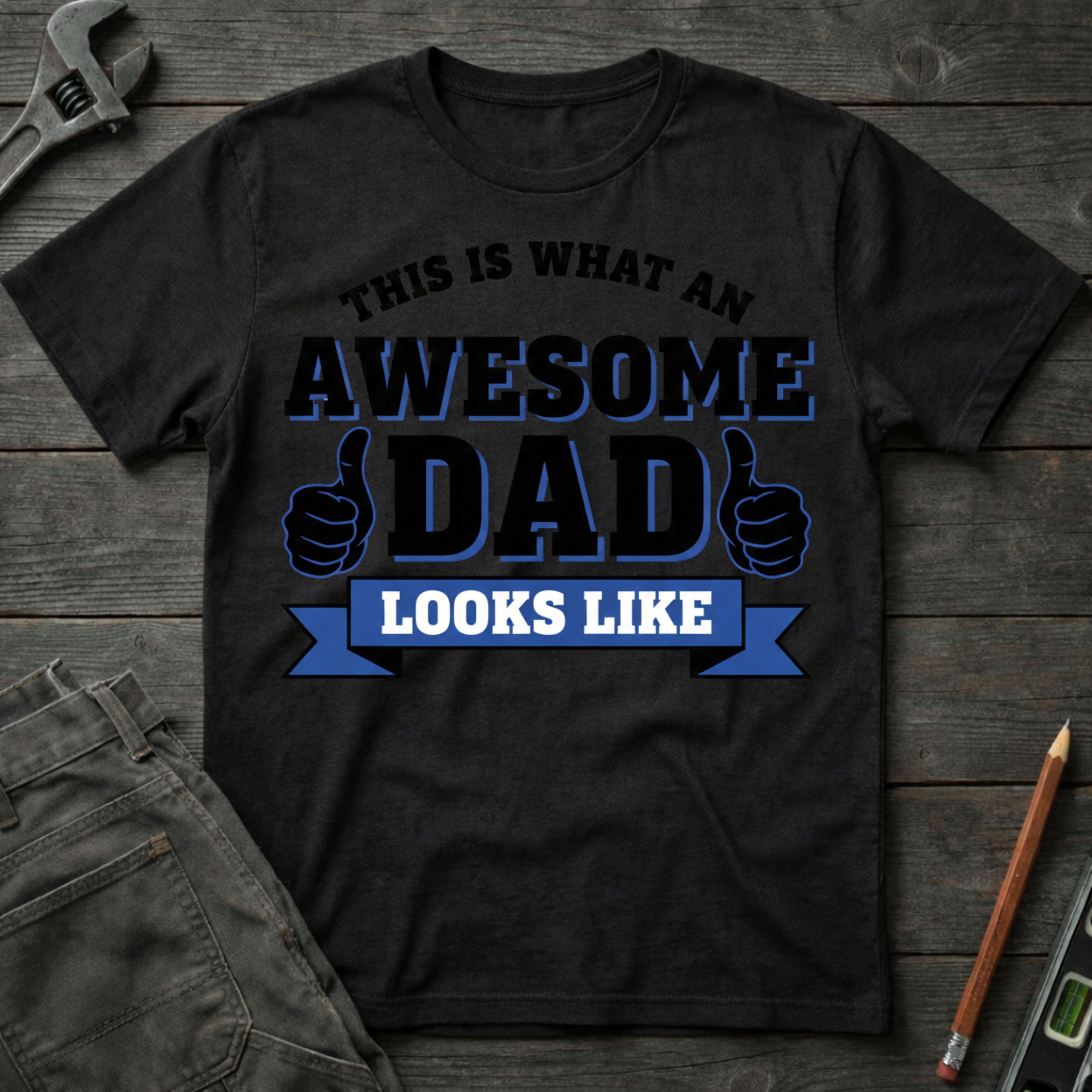 This is What a Awesome Dad Looks Like T-Shirt