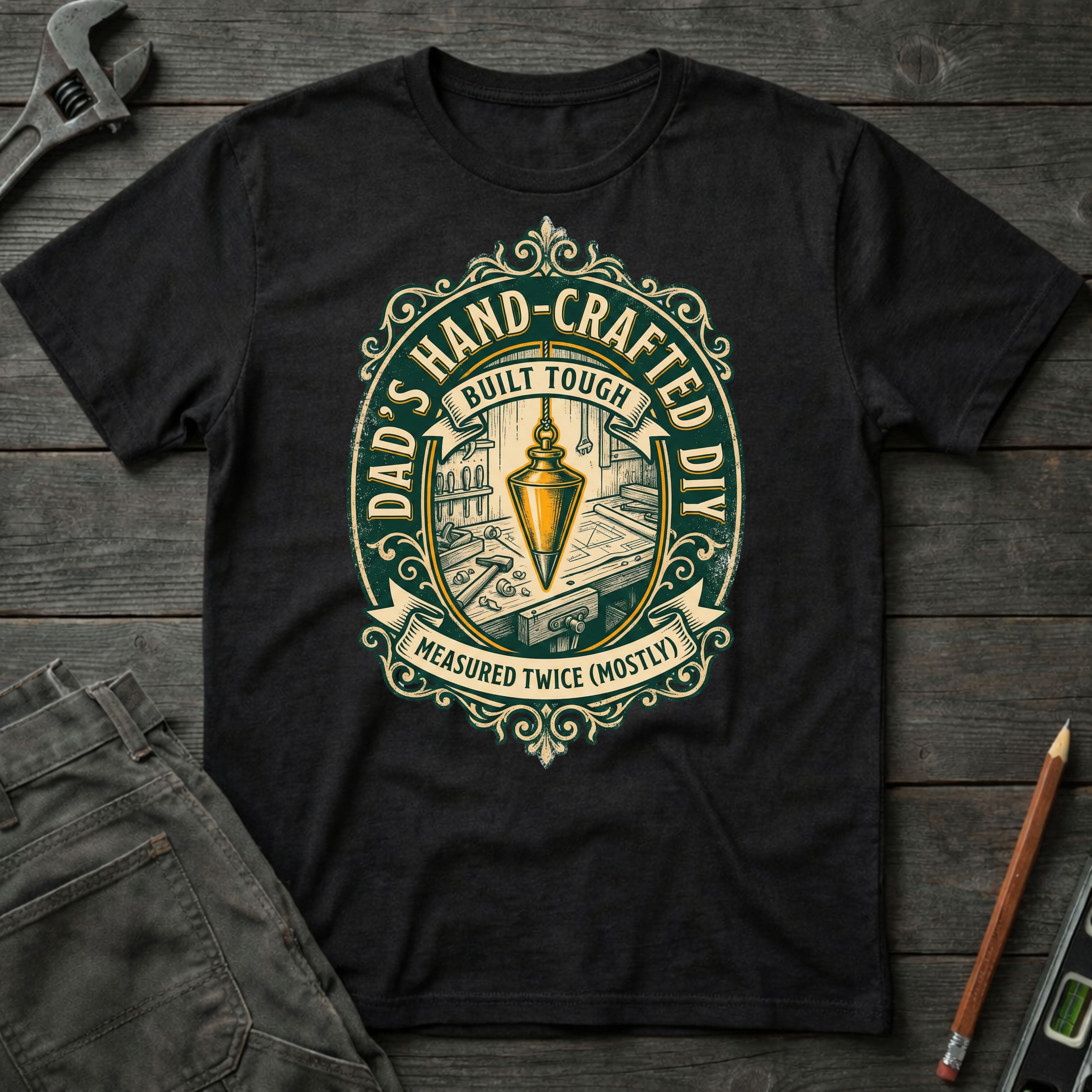 Dad's Handcrafted DIY T-Shirt