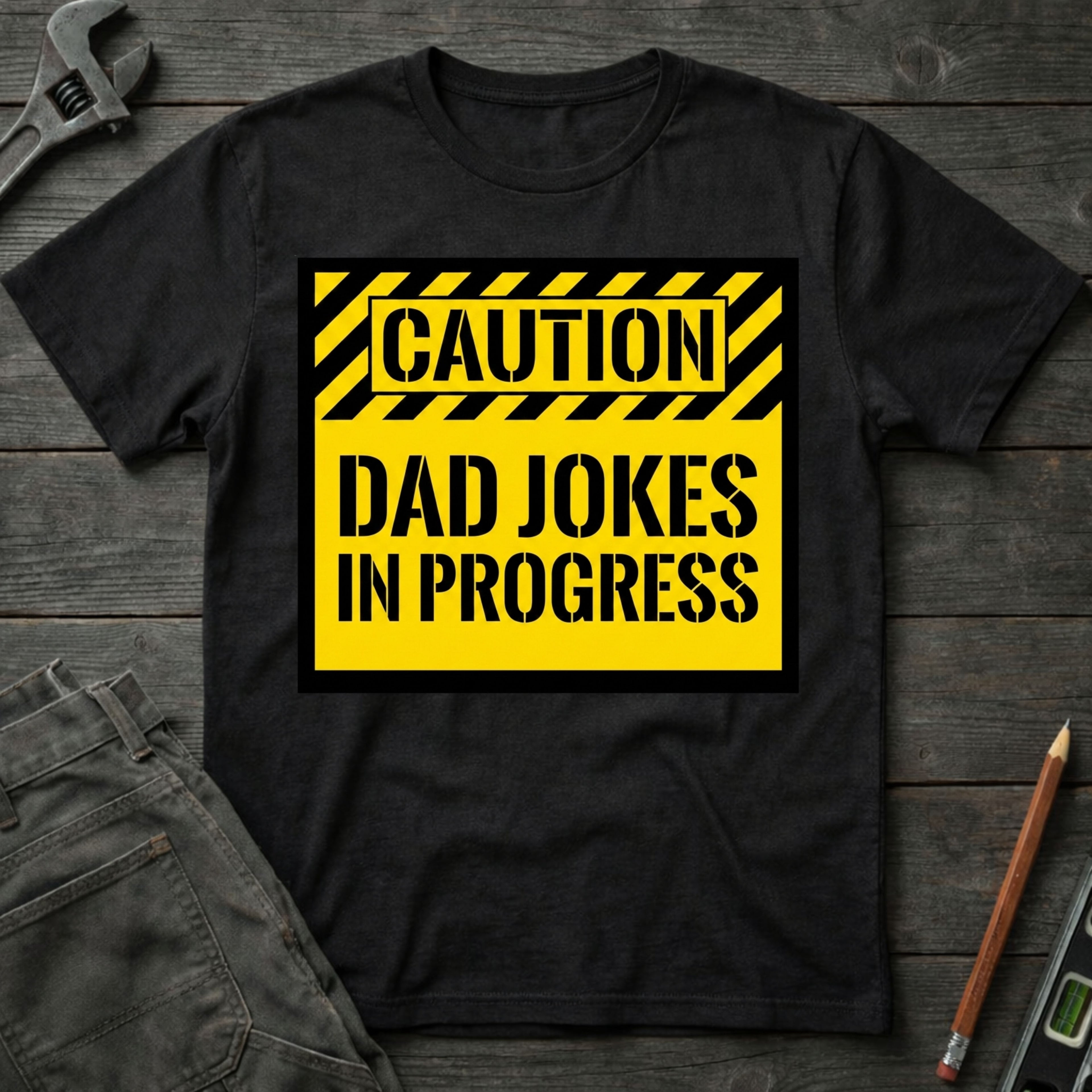 Caution: Dad Joke's T-Shirt