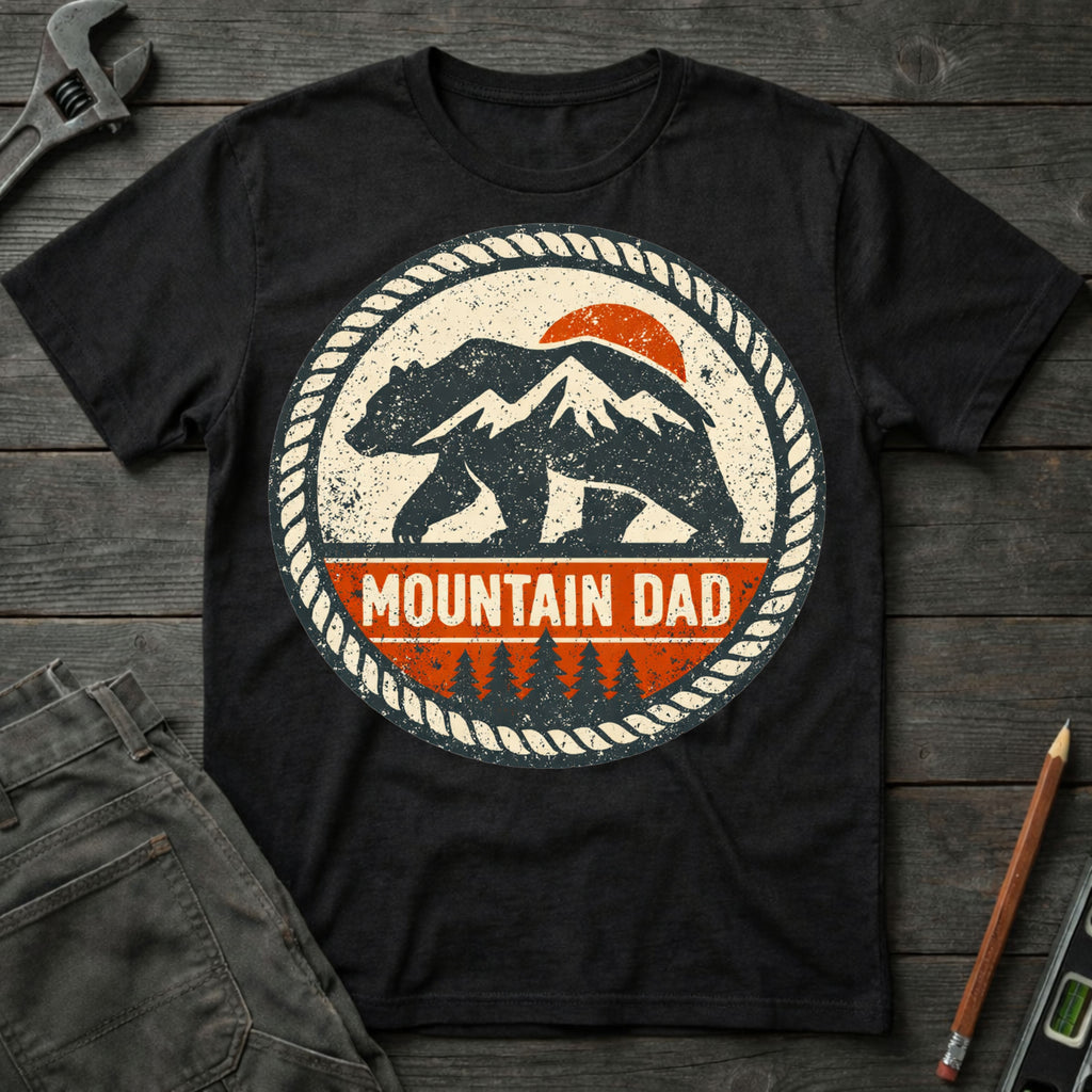 Mountain Dad Badge T-Shirt