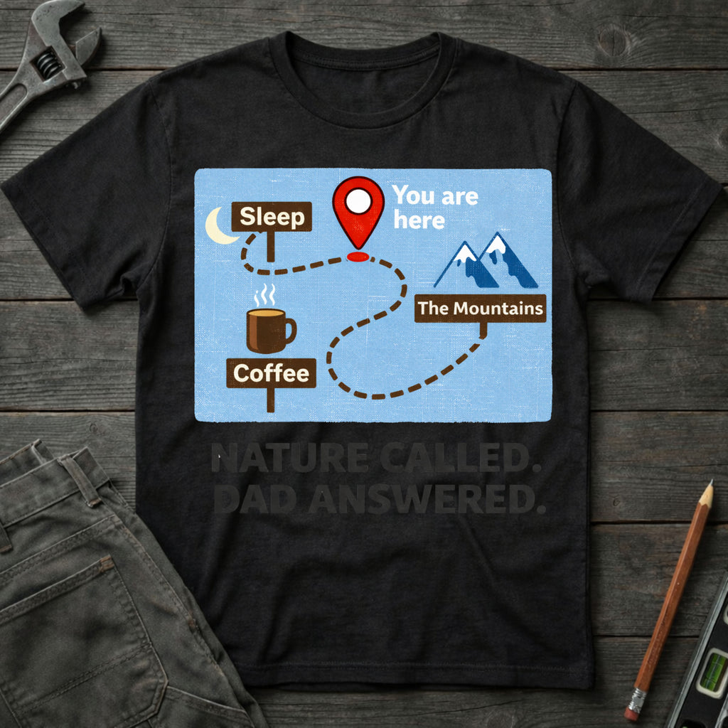 Nature Called, Dad Answered  T-Shirt