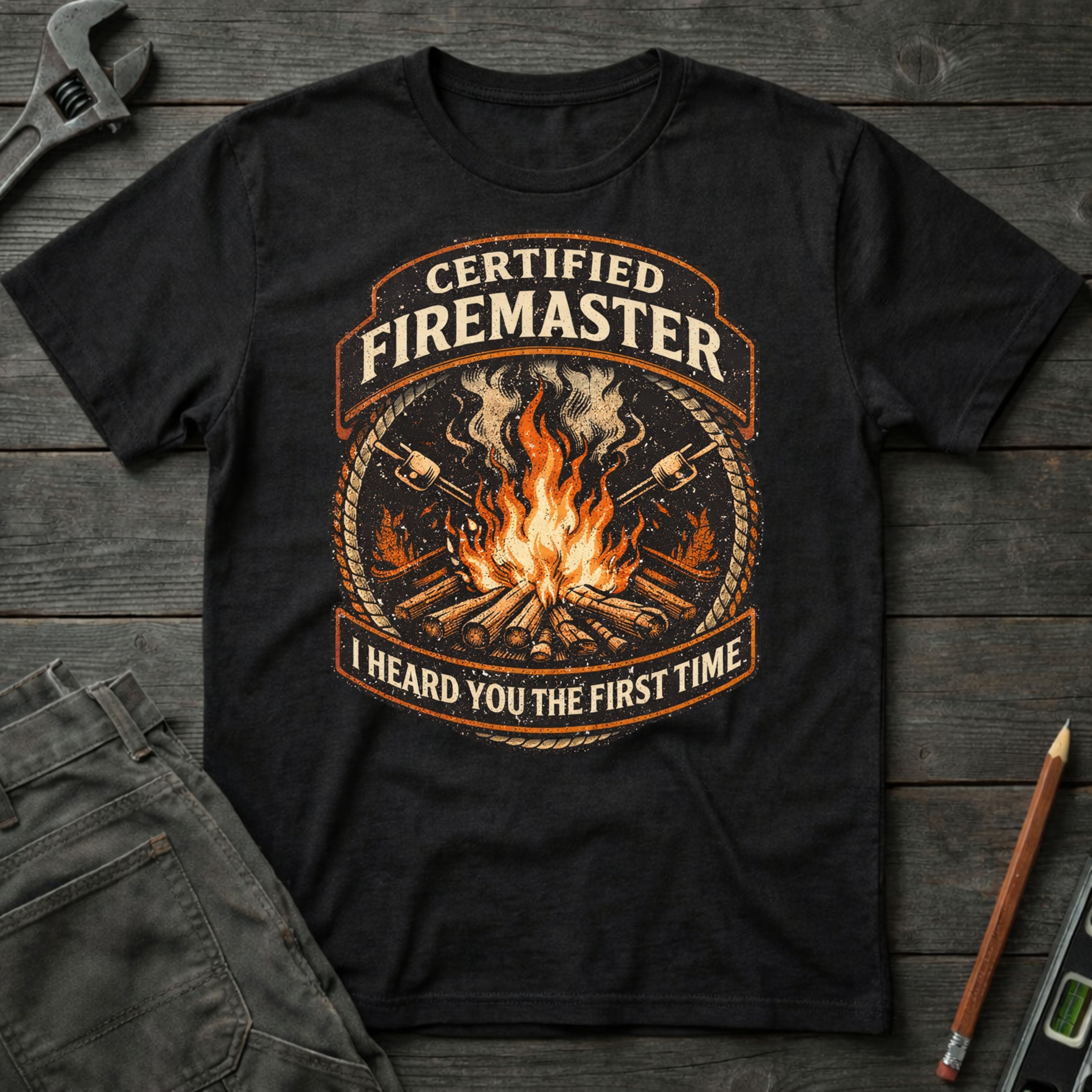 Certified Firemaster T-Shirt