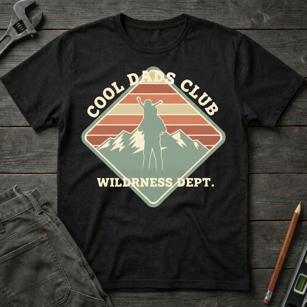 Cool Dad's Club Badge T-Shirt