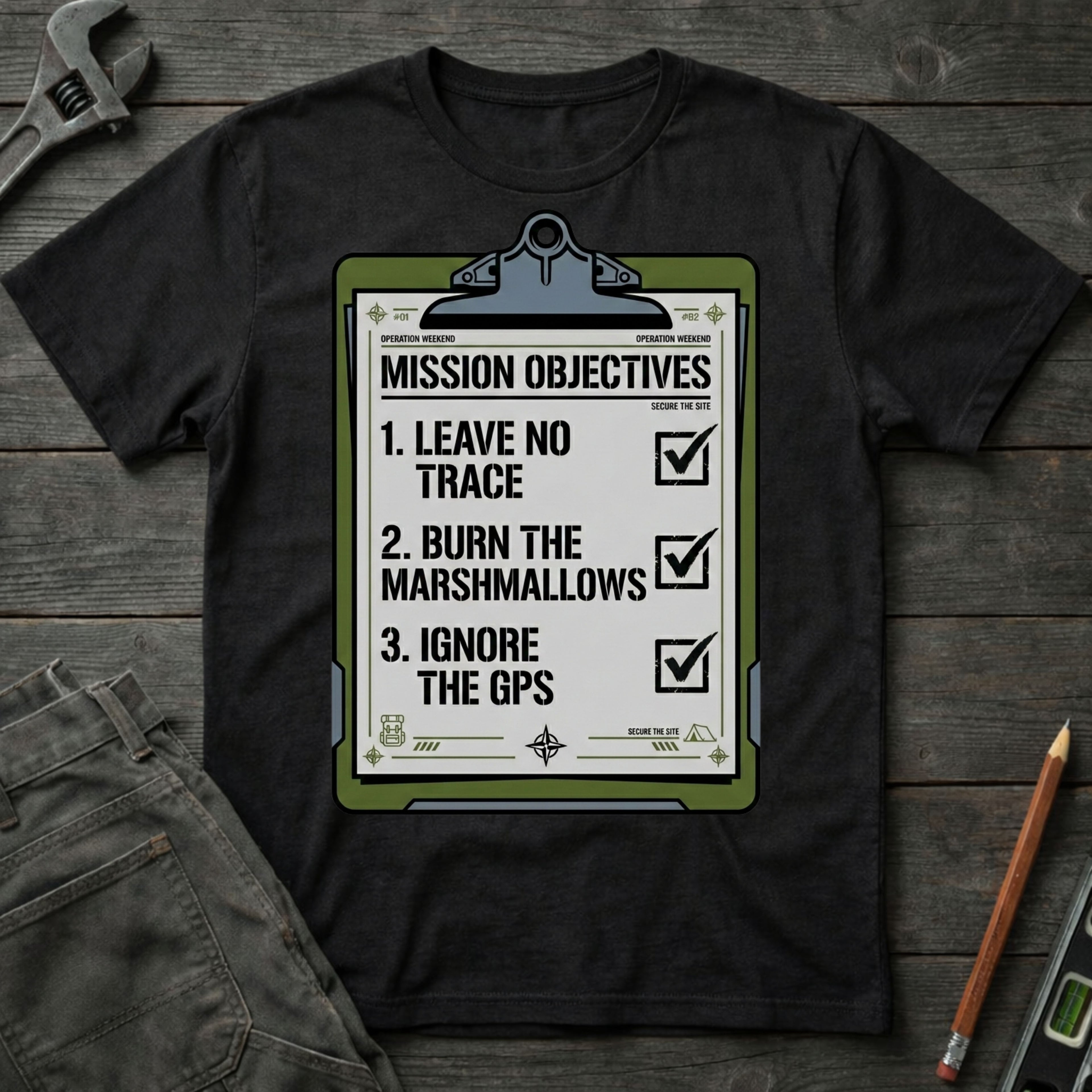 Camping Objectives T-Shirt