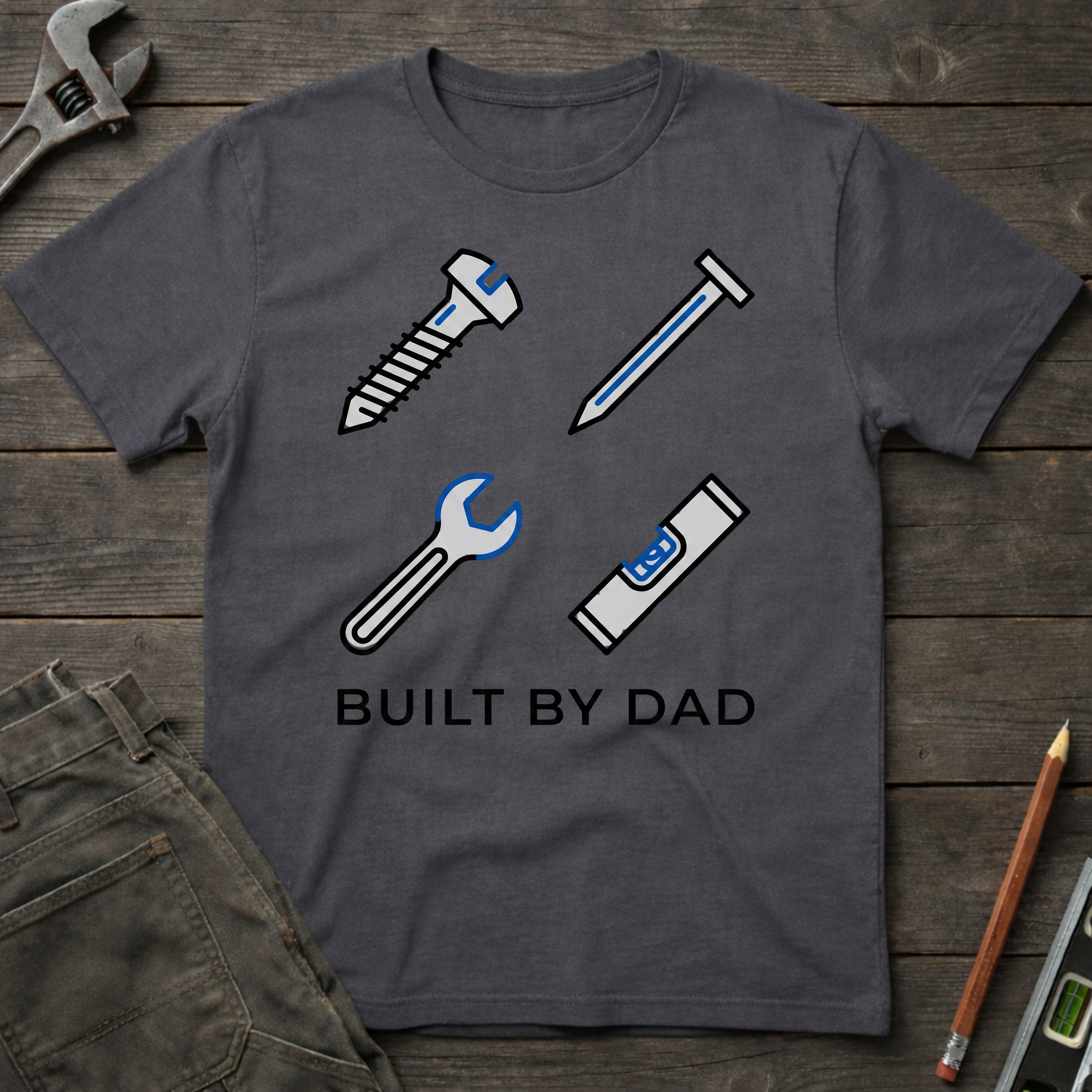Built by Dad T-Shirt