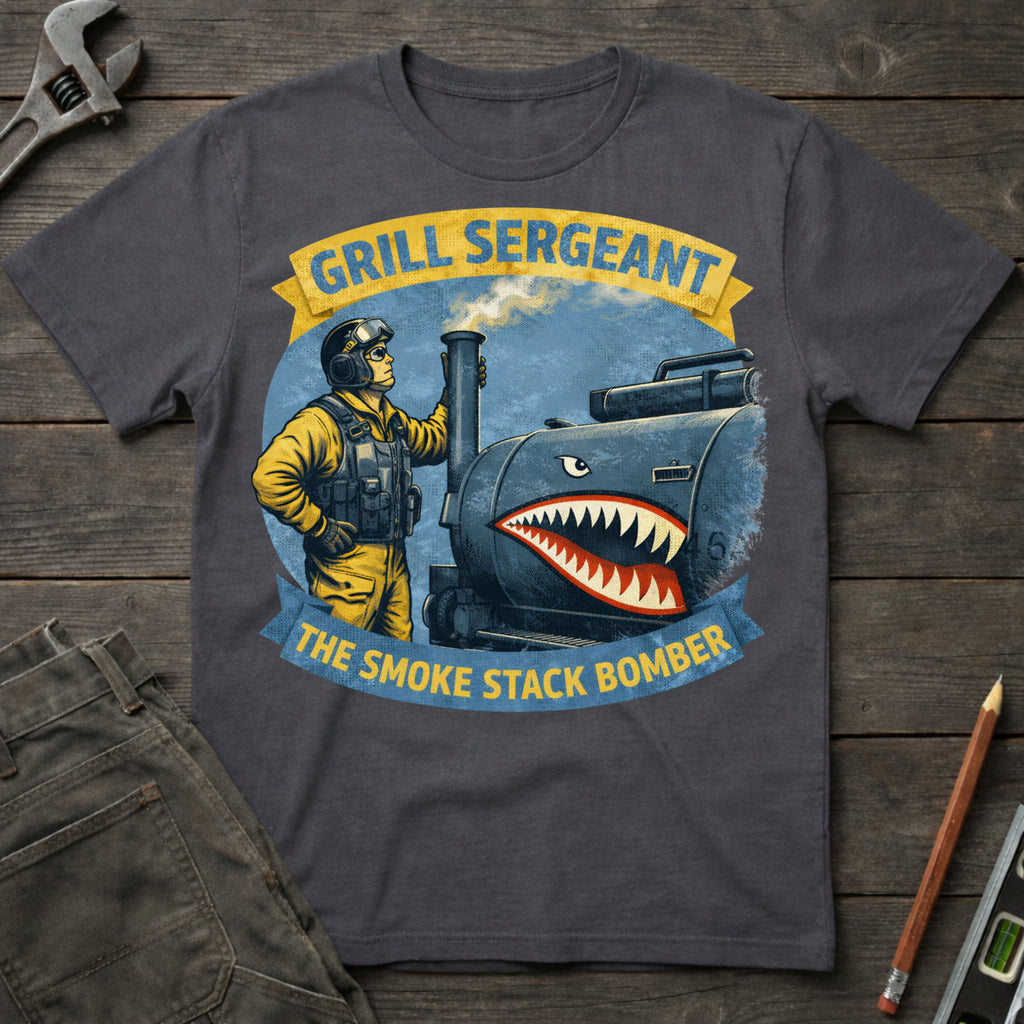 The Smoke Stack Bomber T-Shirt