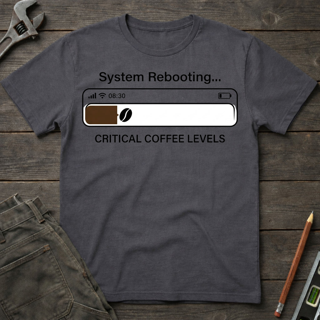 Critical Coffee Levels T-Shirt