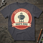 Dad's BBQ Badge T-Shirt