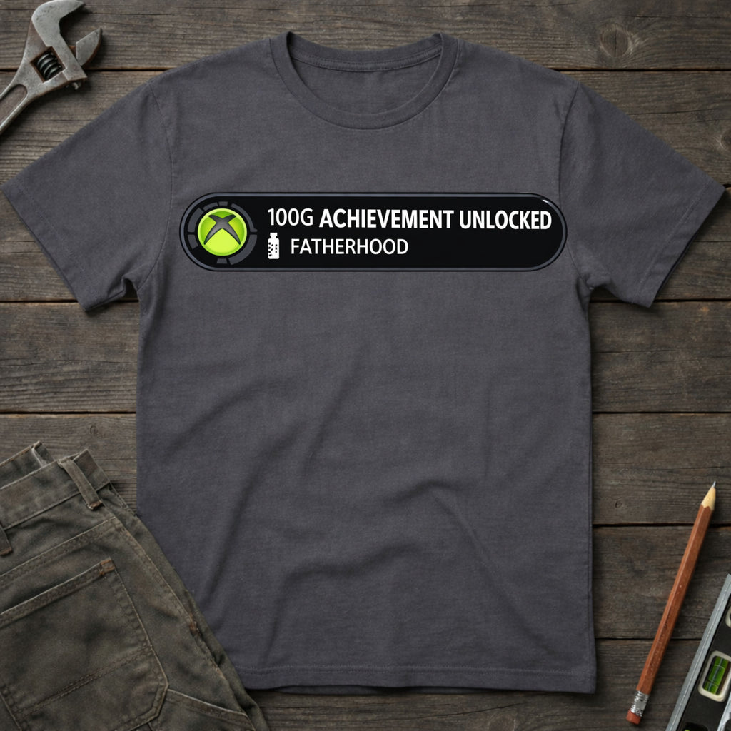 Achievement Unlocked: Fatherhood T-Shirt