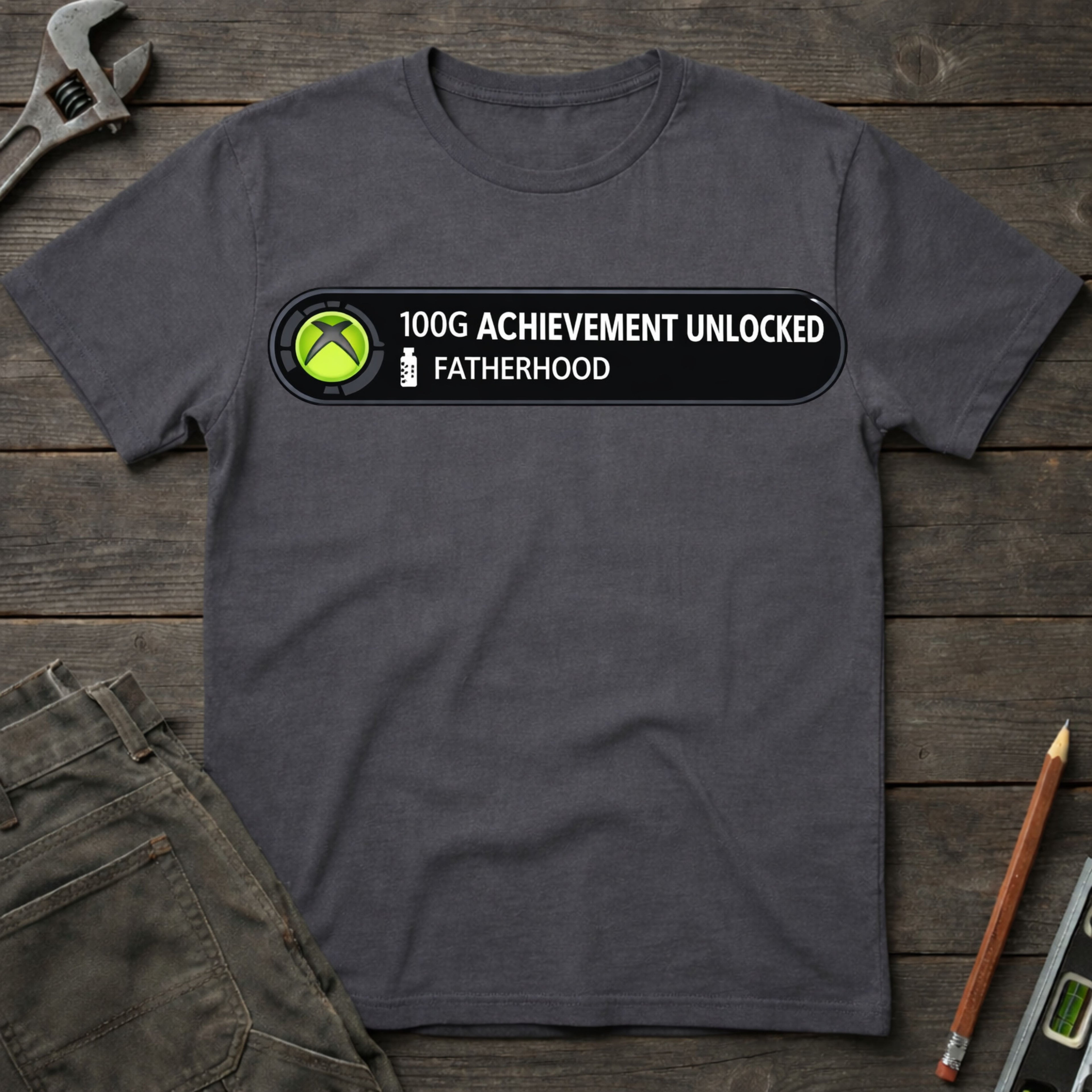 Achievement Unlocked: Fatherhood T-Shirt
