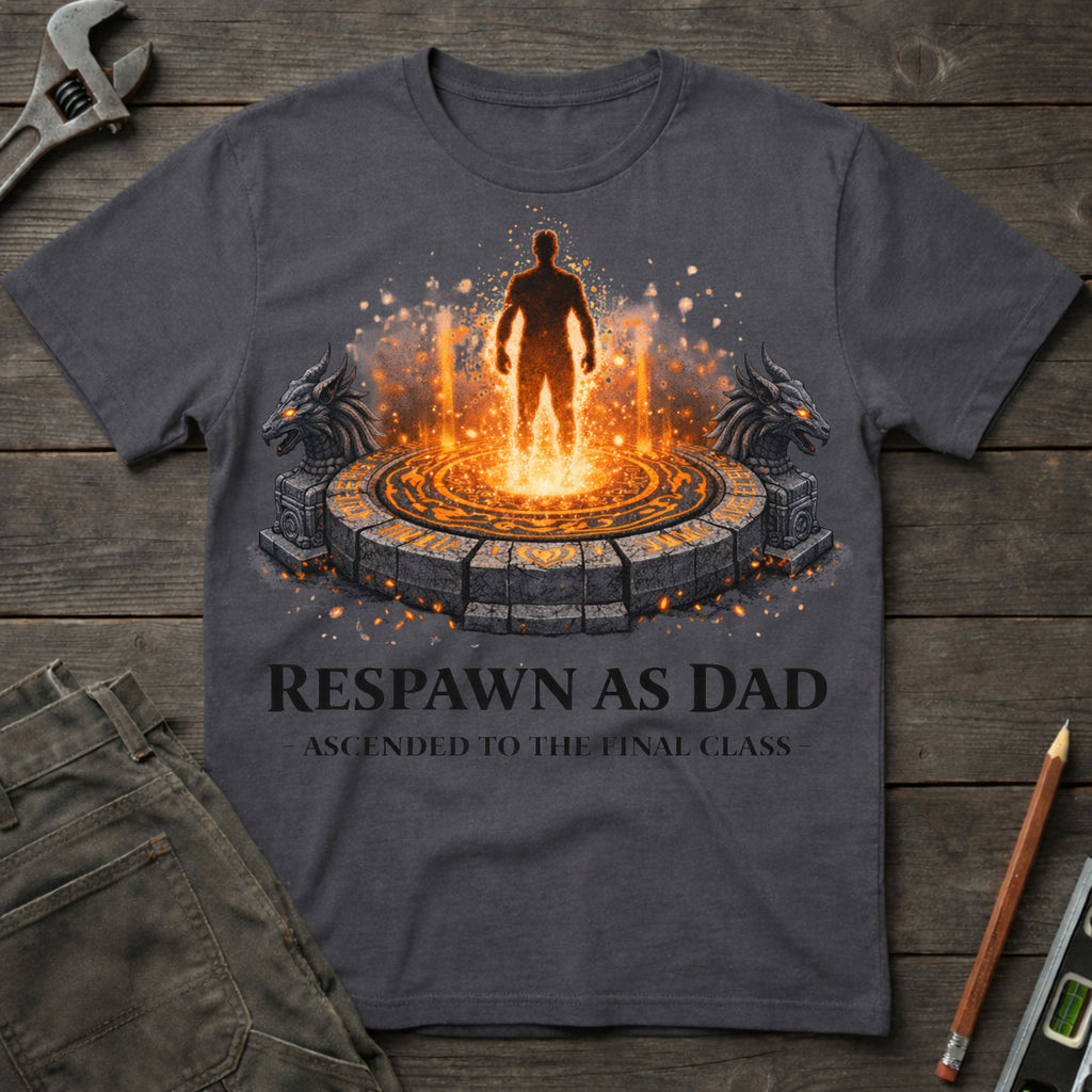 Respawn as Dad T-Shirt