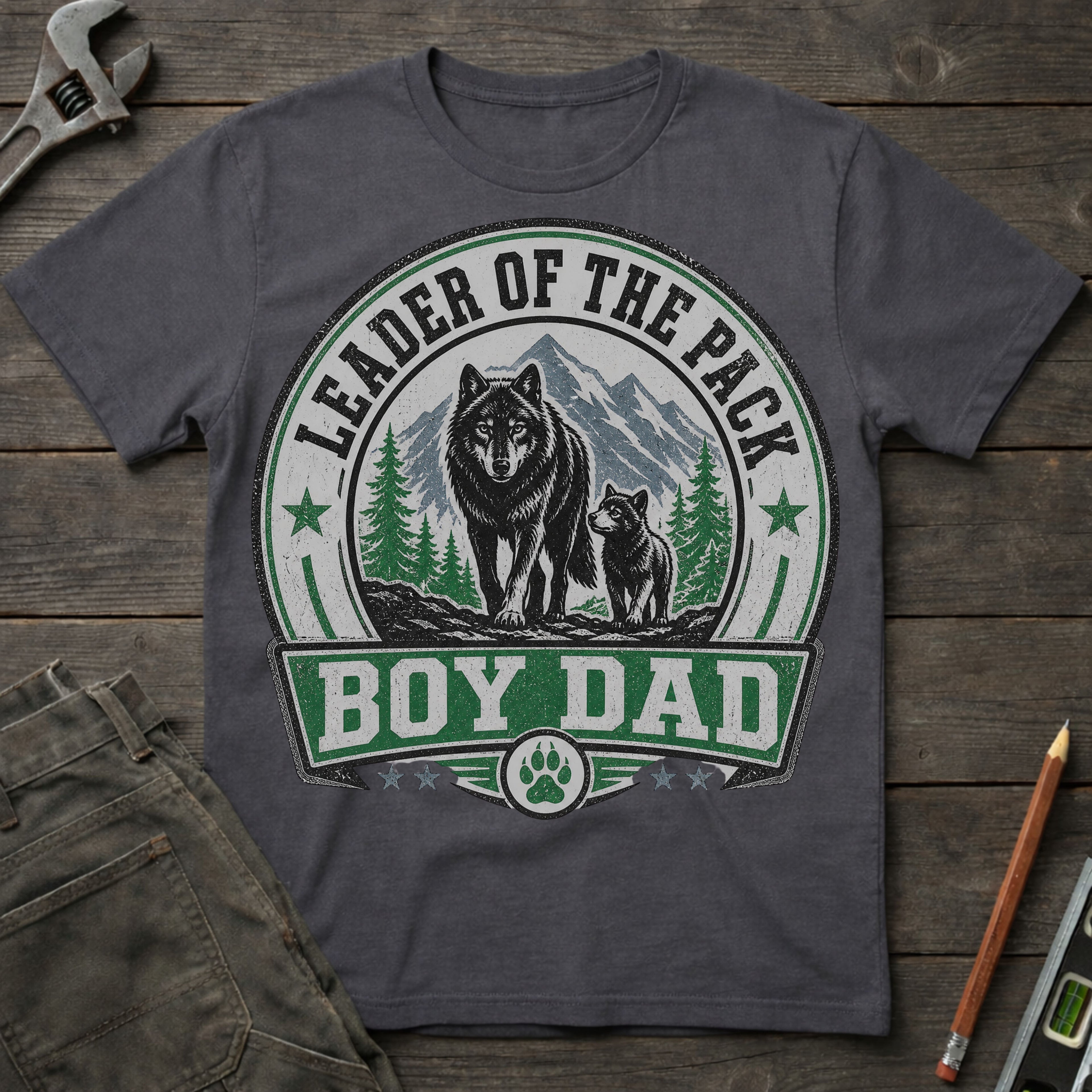 Boy Dad: Leader of the Pack T-Shirt