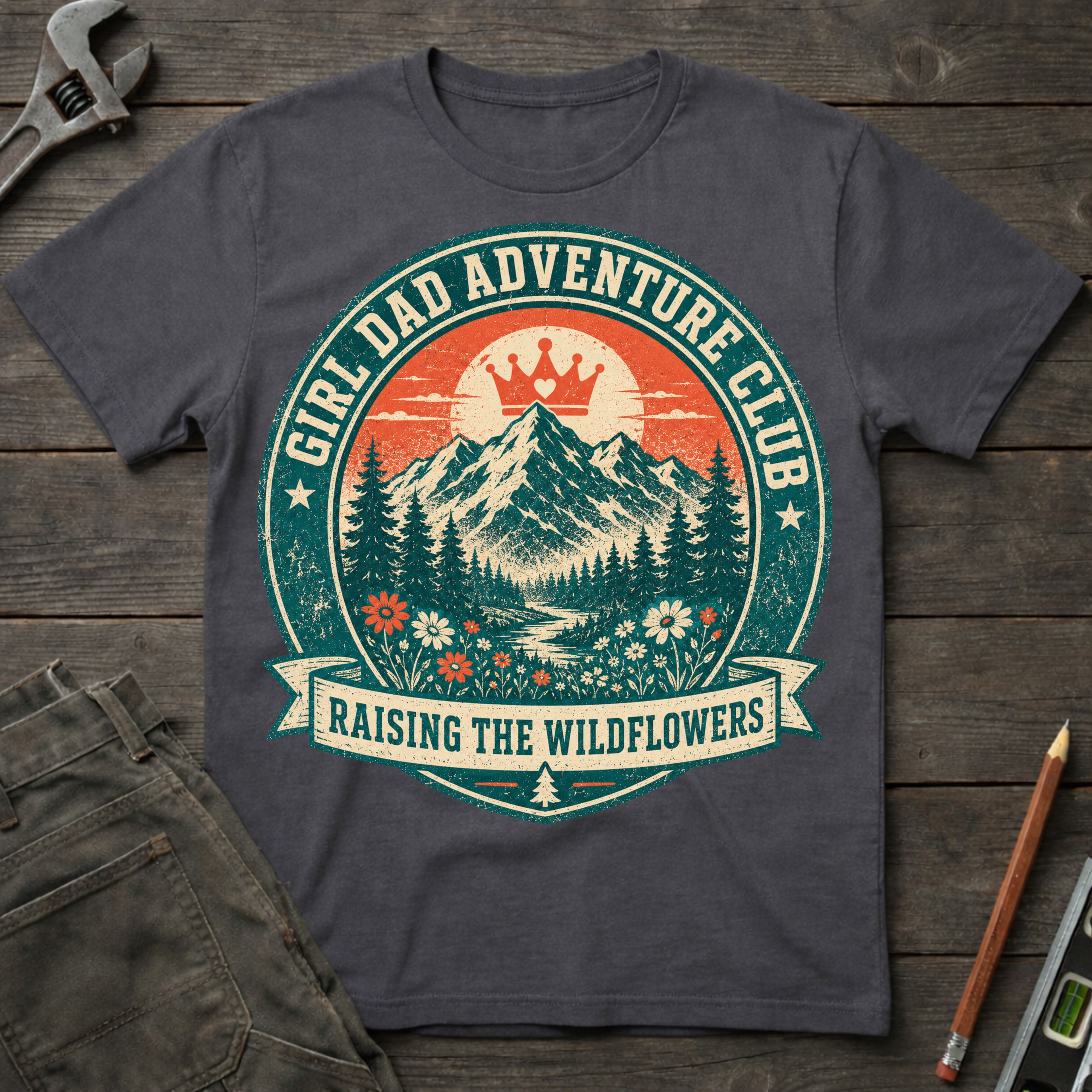 Girl Dad Adventure Co. T-Shirt