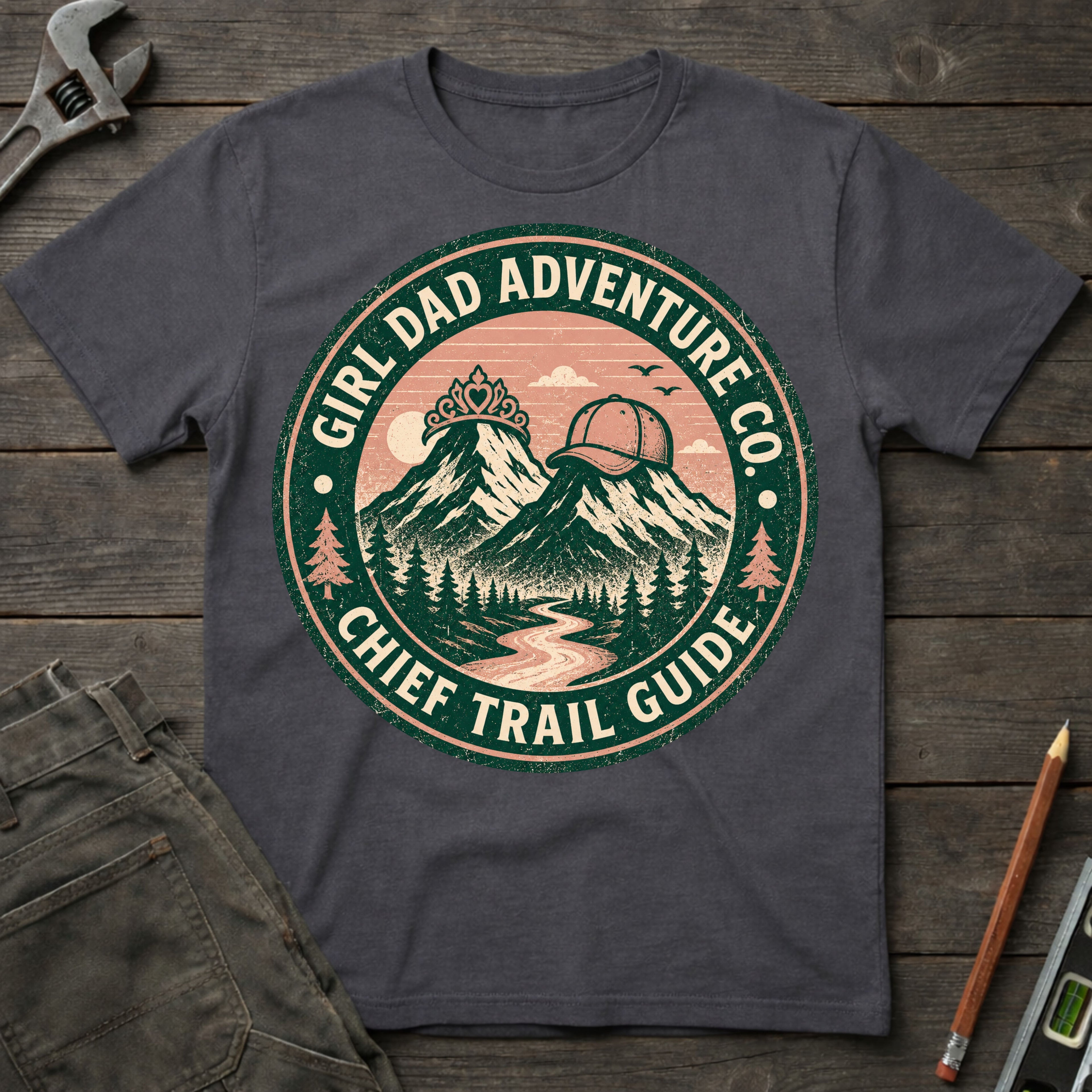 Girl Dad Adventure Co. T-Shirt