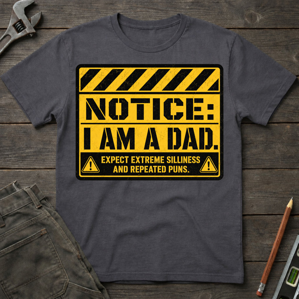 Notice I am a Dad T-Shirt