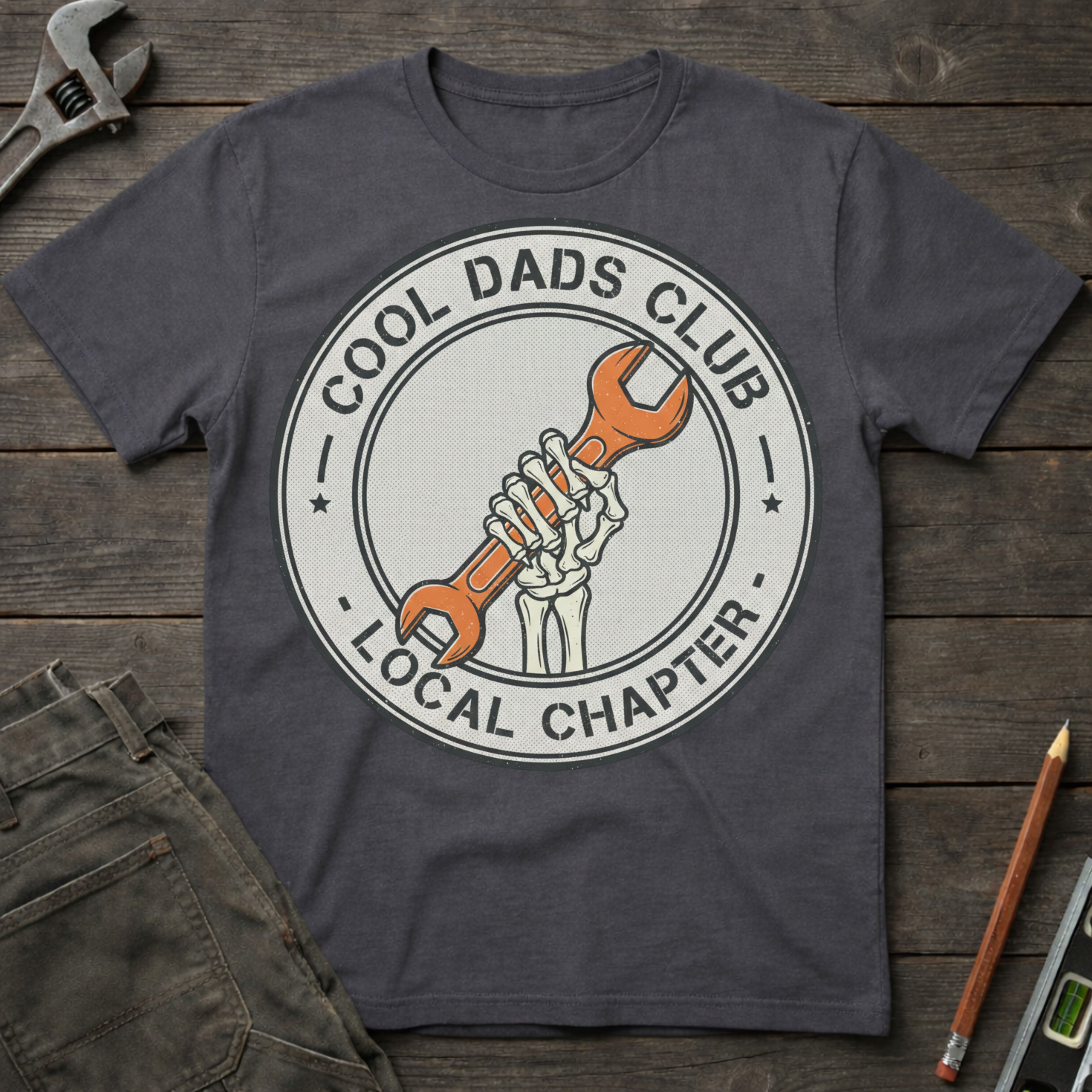 Cool Dads Club Badge T-Shirt