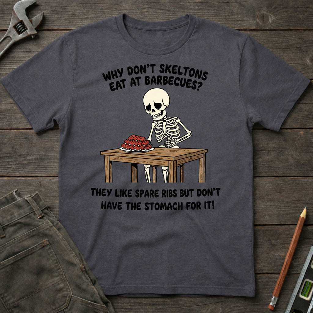 Skeleton BBQ T-Shirt