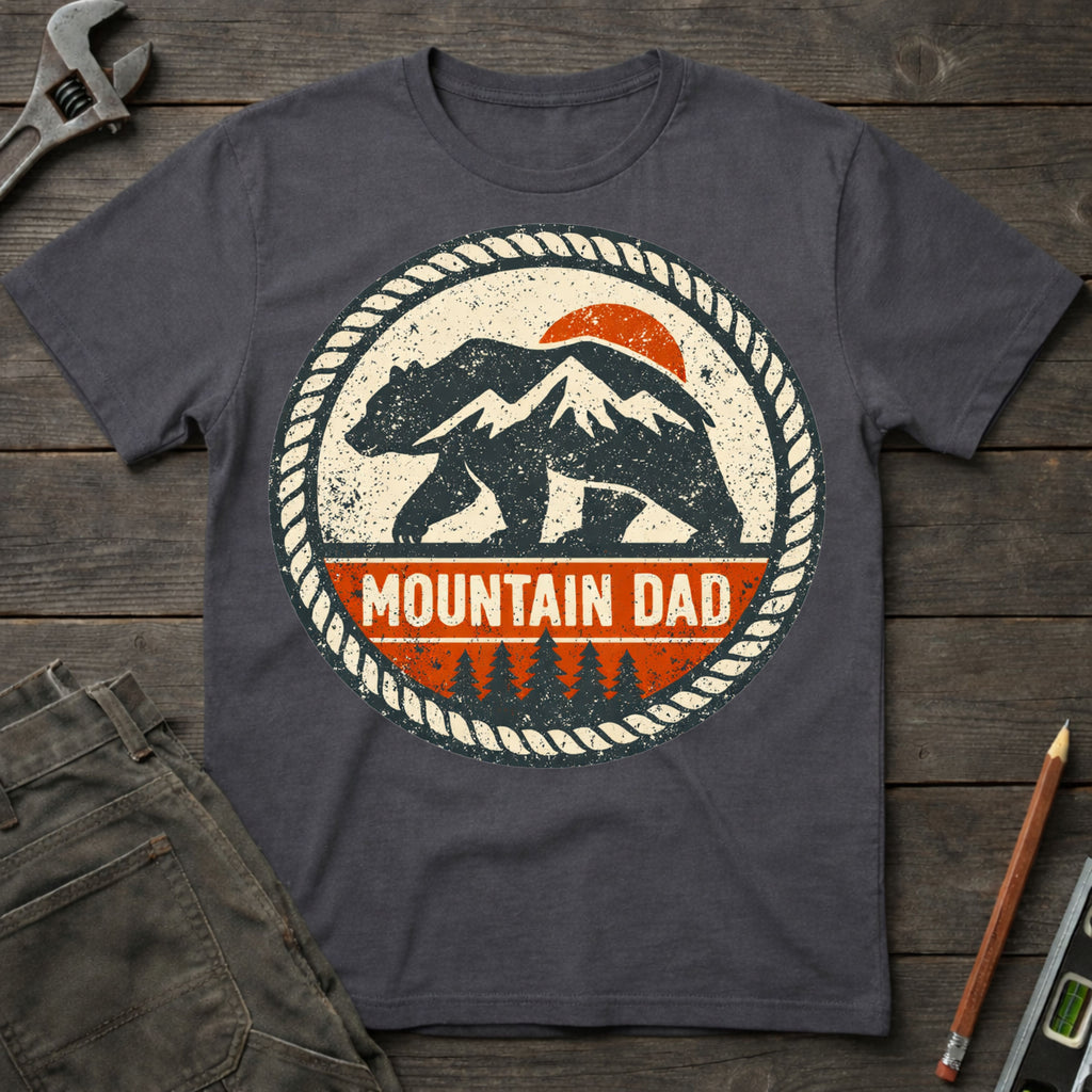 Mountain Dad Badge T-Shirt