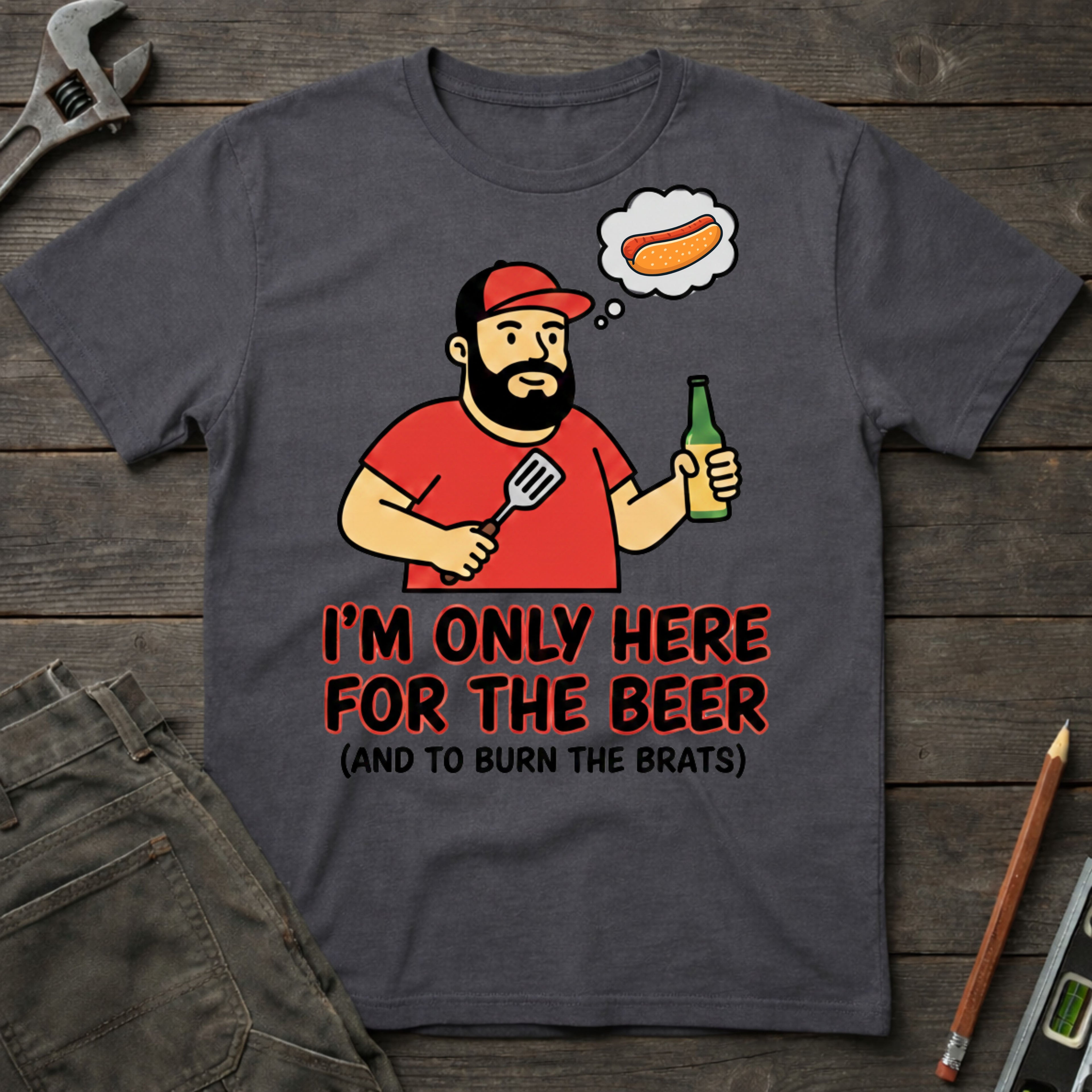 Here for the Beer T-Shirt
