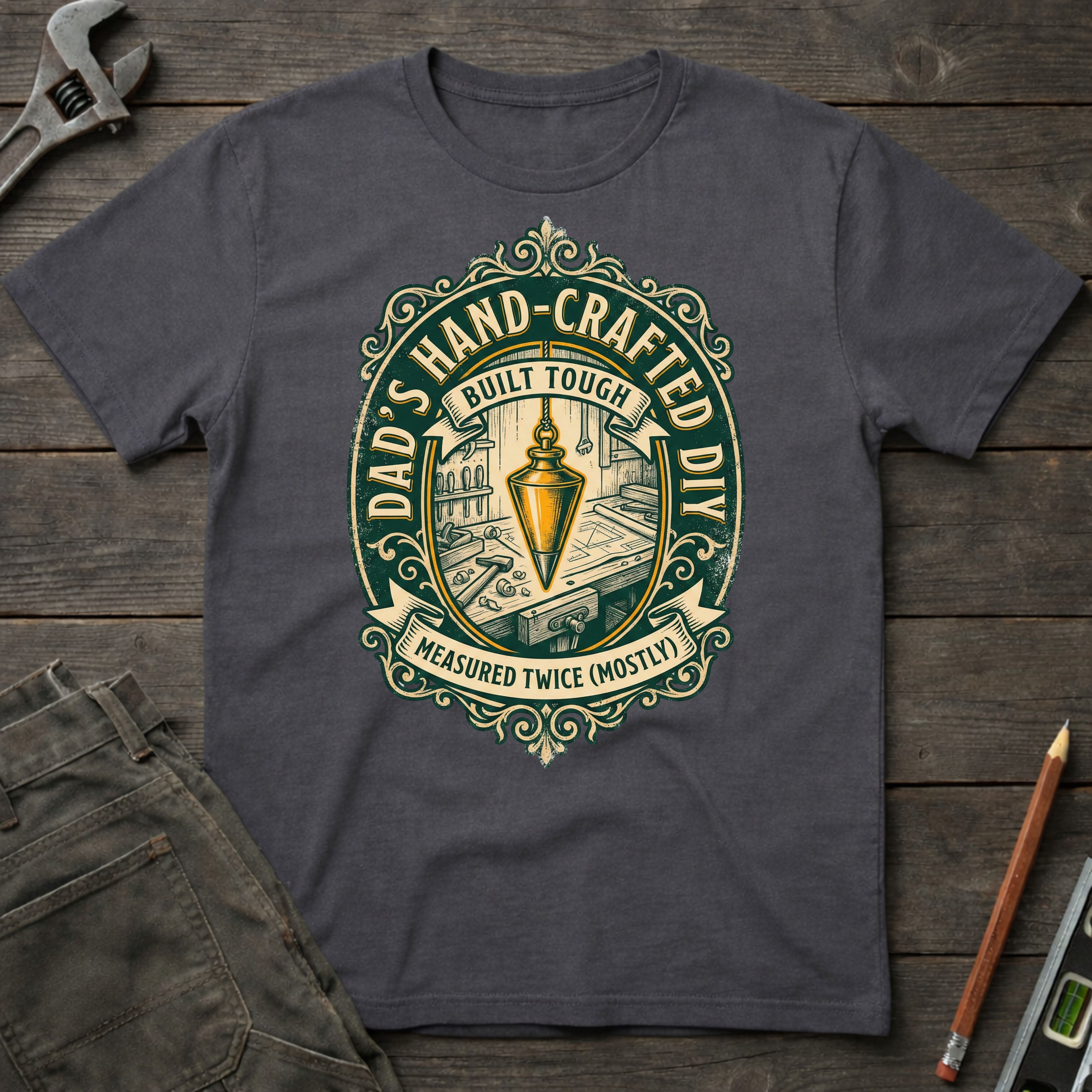 Dad's Handcrafted DIY T-Shirt