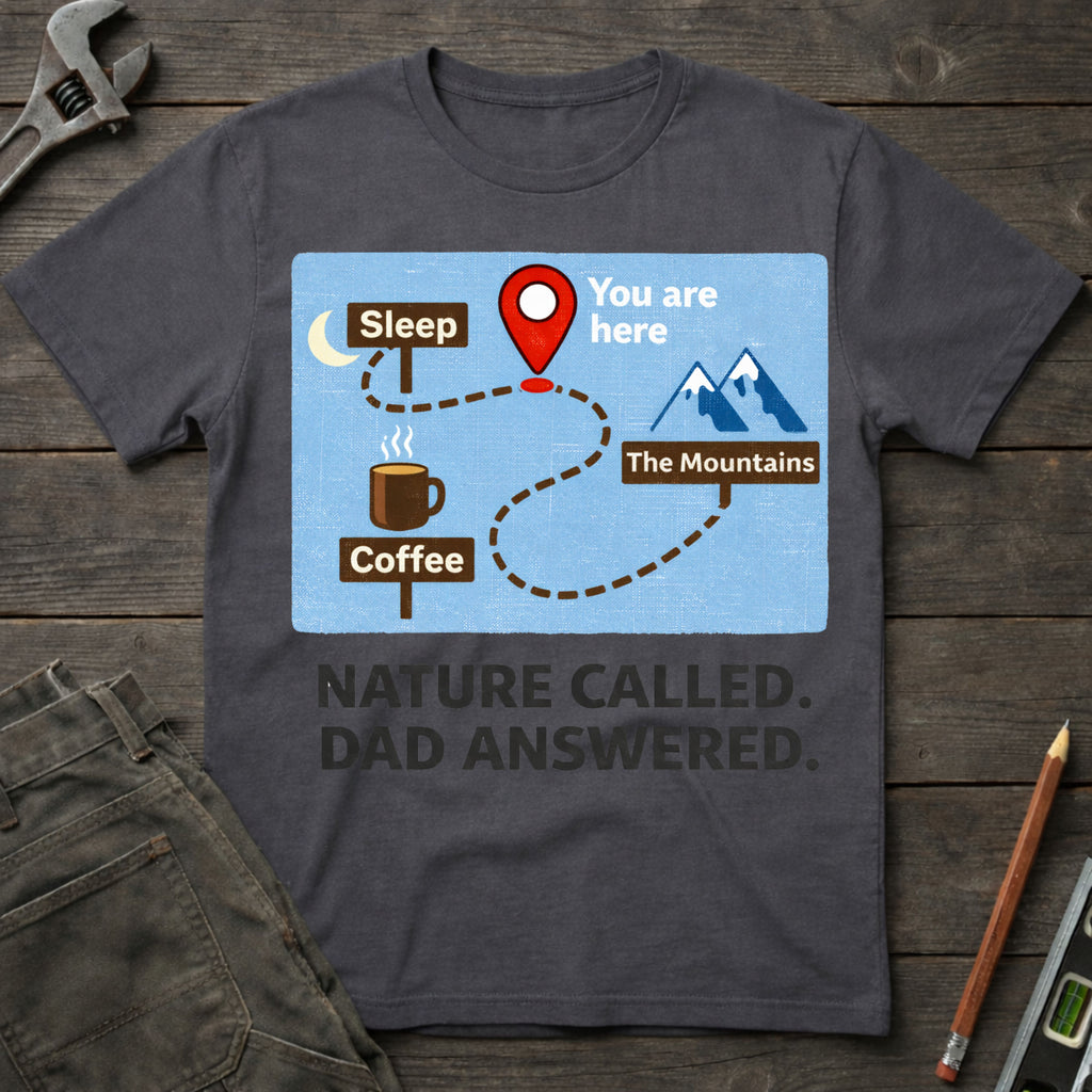 Nature Called, Dad Answered  T-Shirt