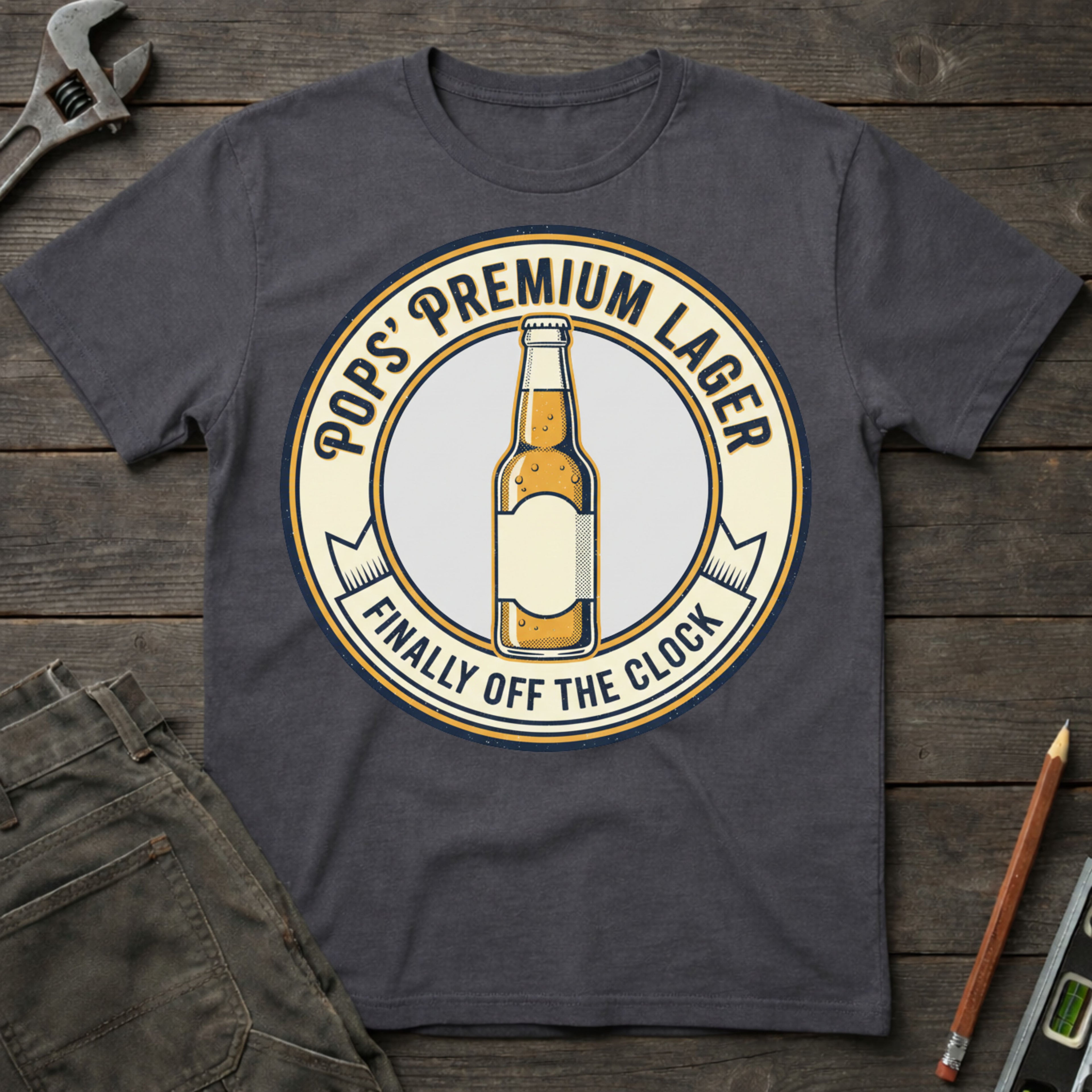 Pops' Premium Lager T-Shirt