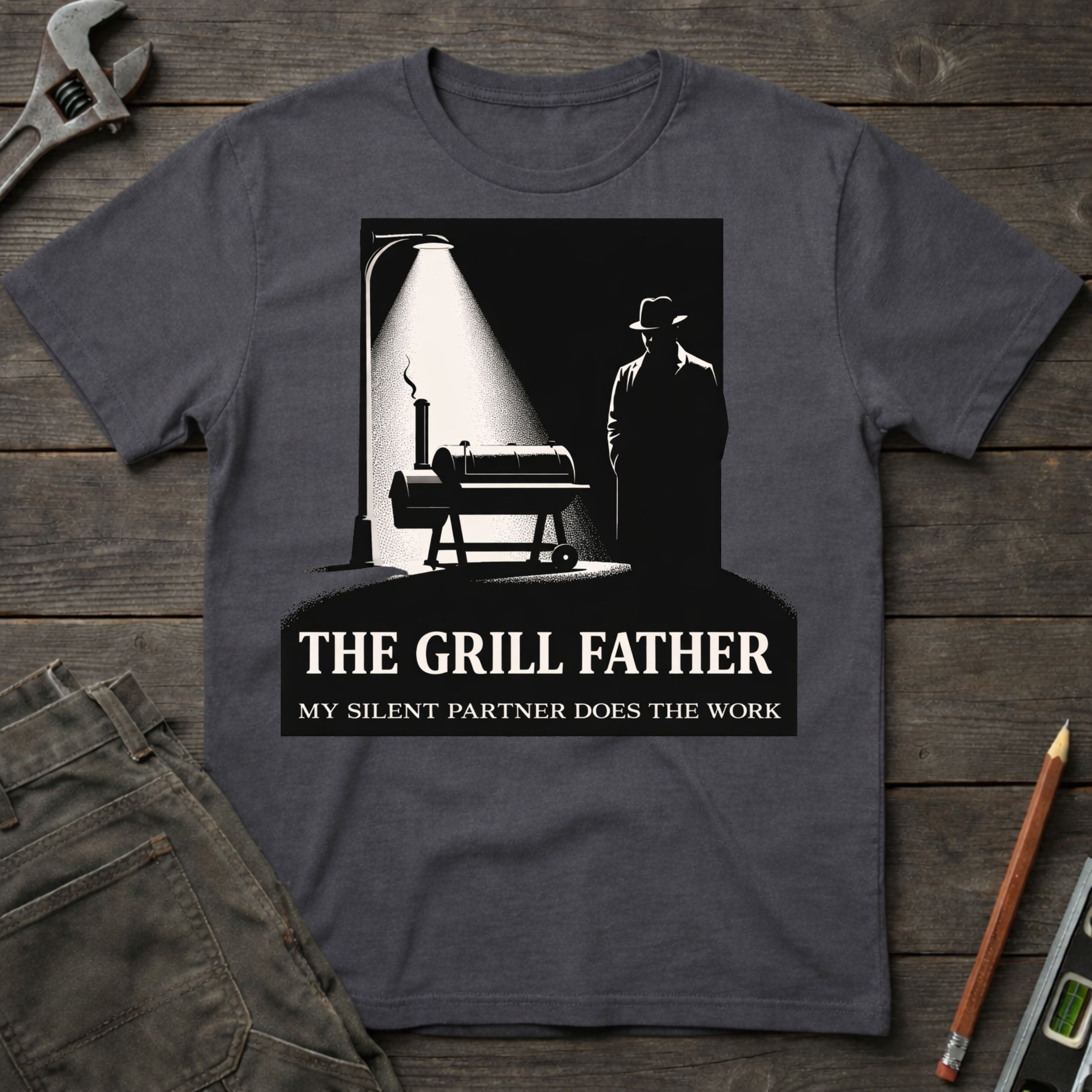 The Grill Father: My Silent Friend T-Shirt