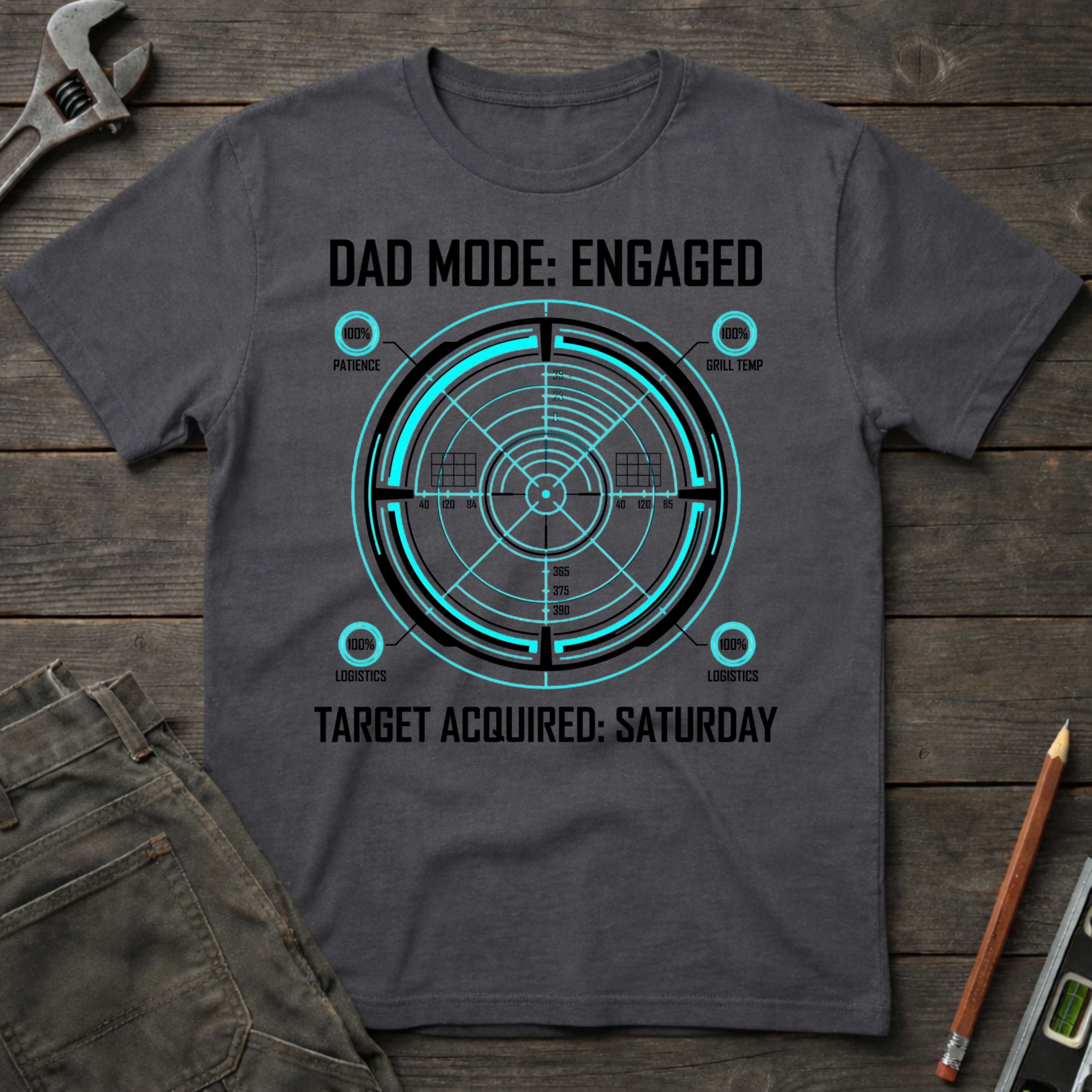 Dad Mode: Engaged T-Shirt