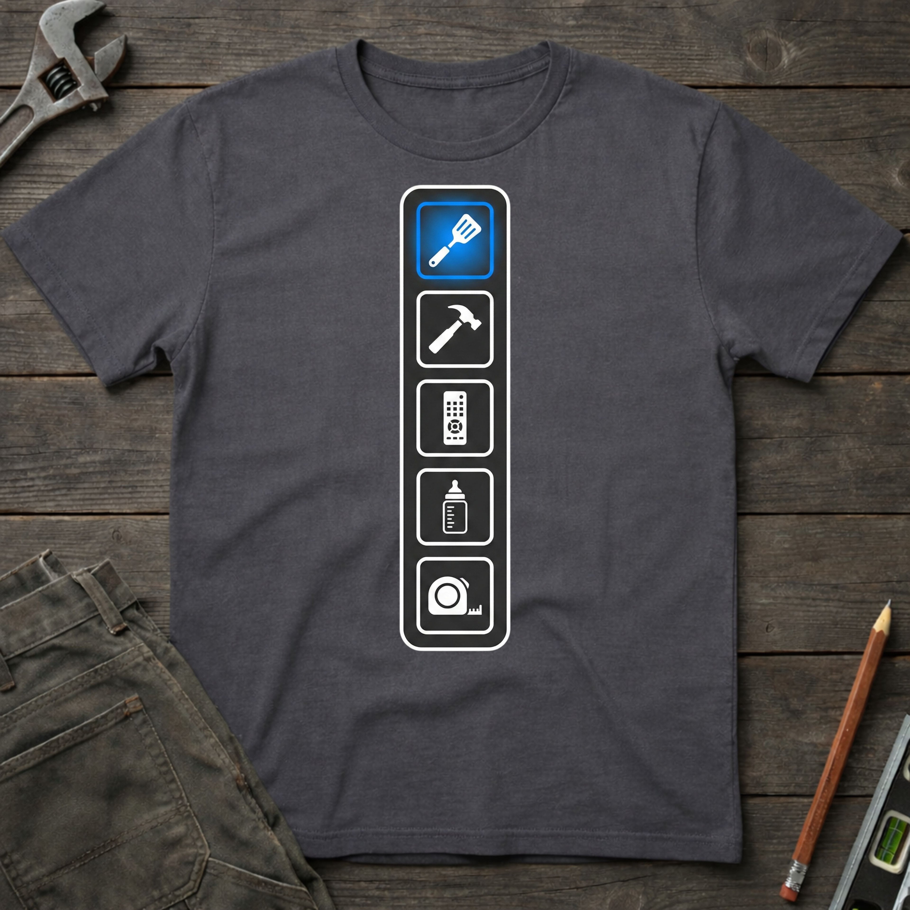 Vertical Chores T-Shirt