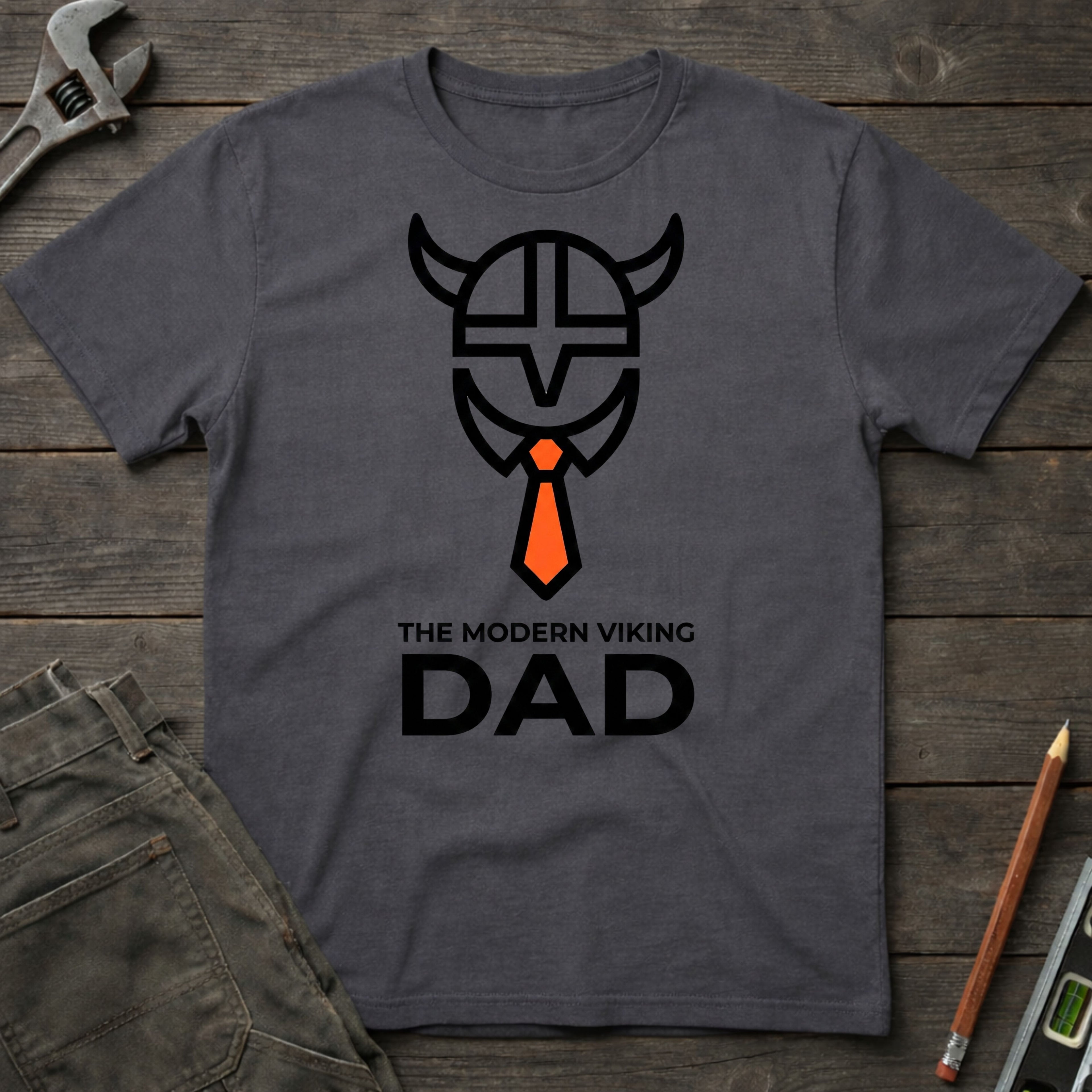 Modern Viking Dad T-Shirt