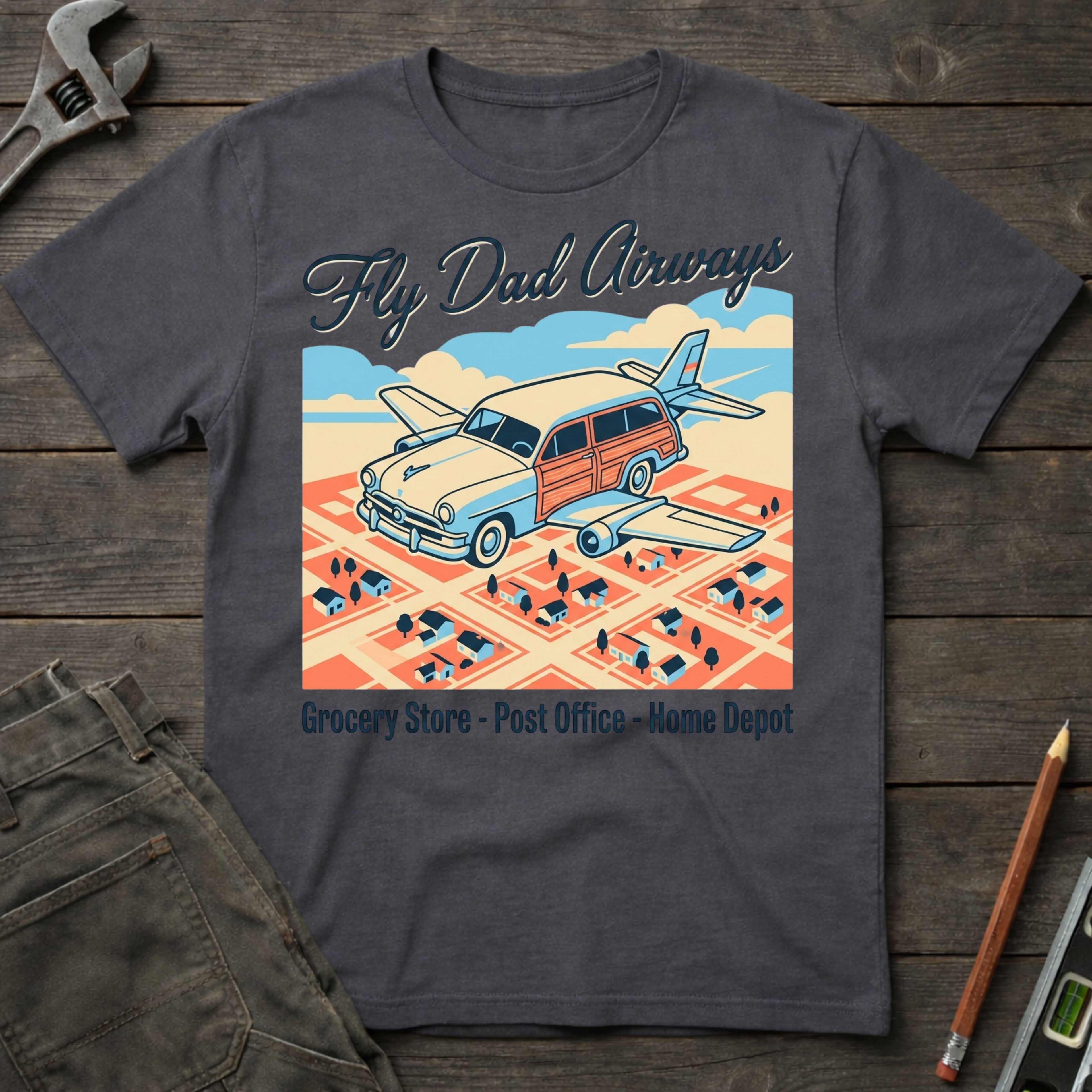 Fly Dad Airways T-Shirt