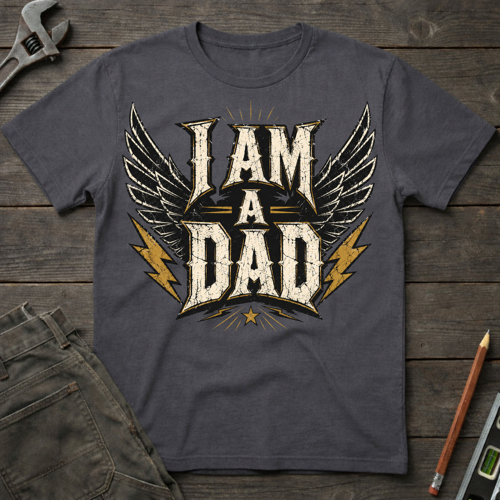 I am a Dad Rock T-Shirt