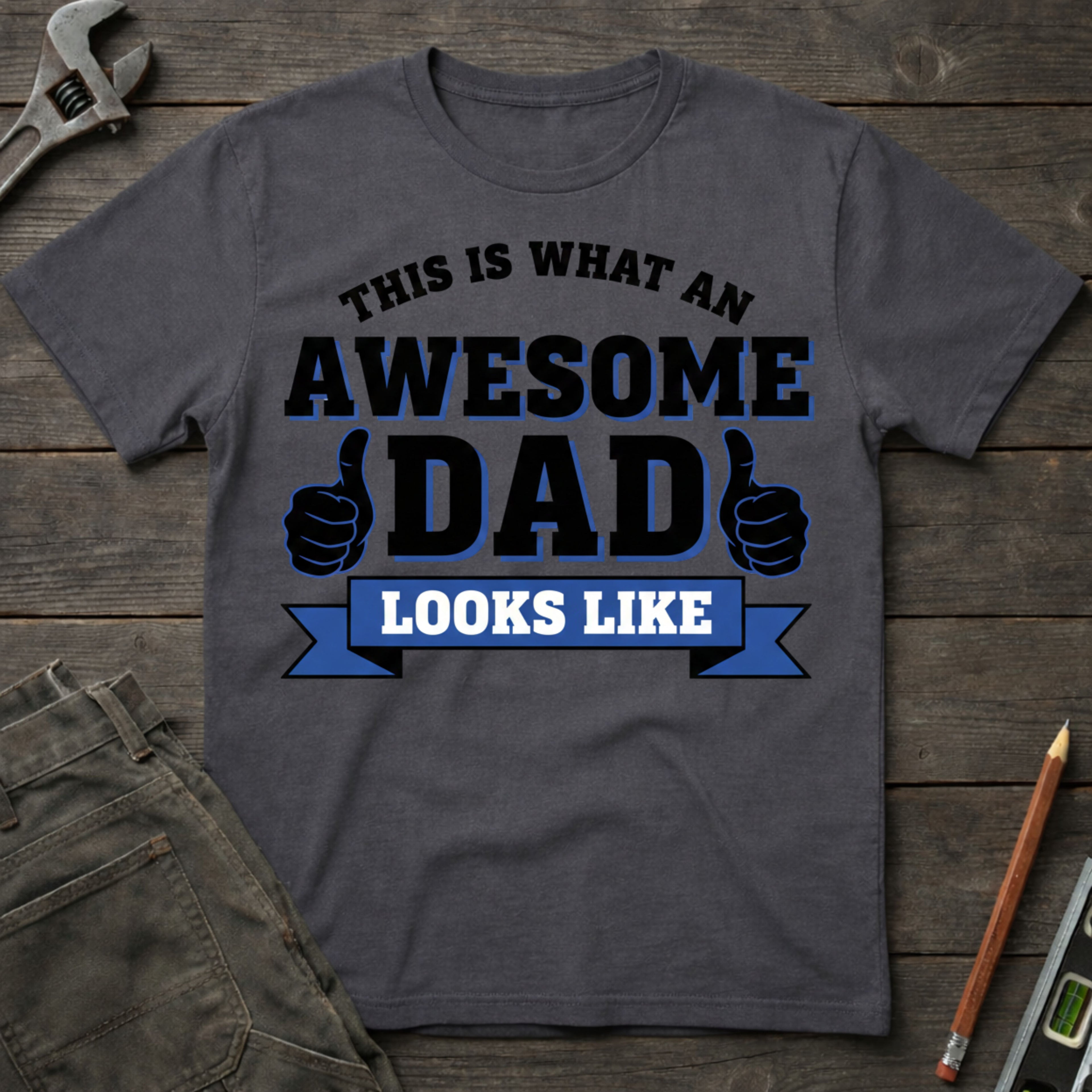 This is What a Awesome Dad Looks Like T-Shirt